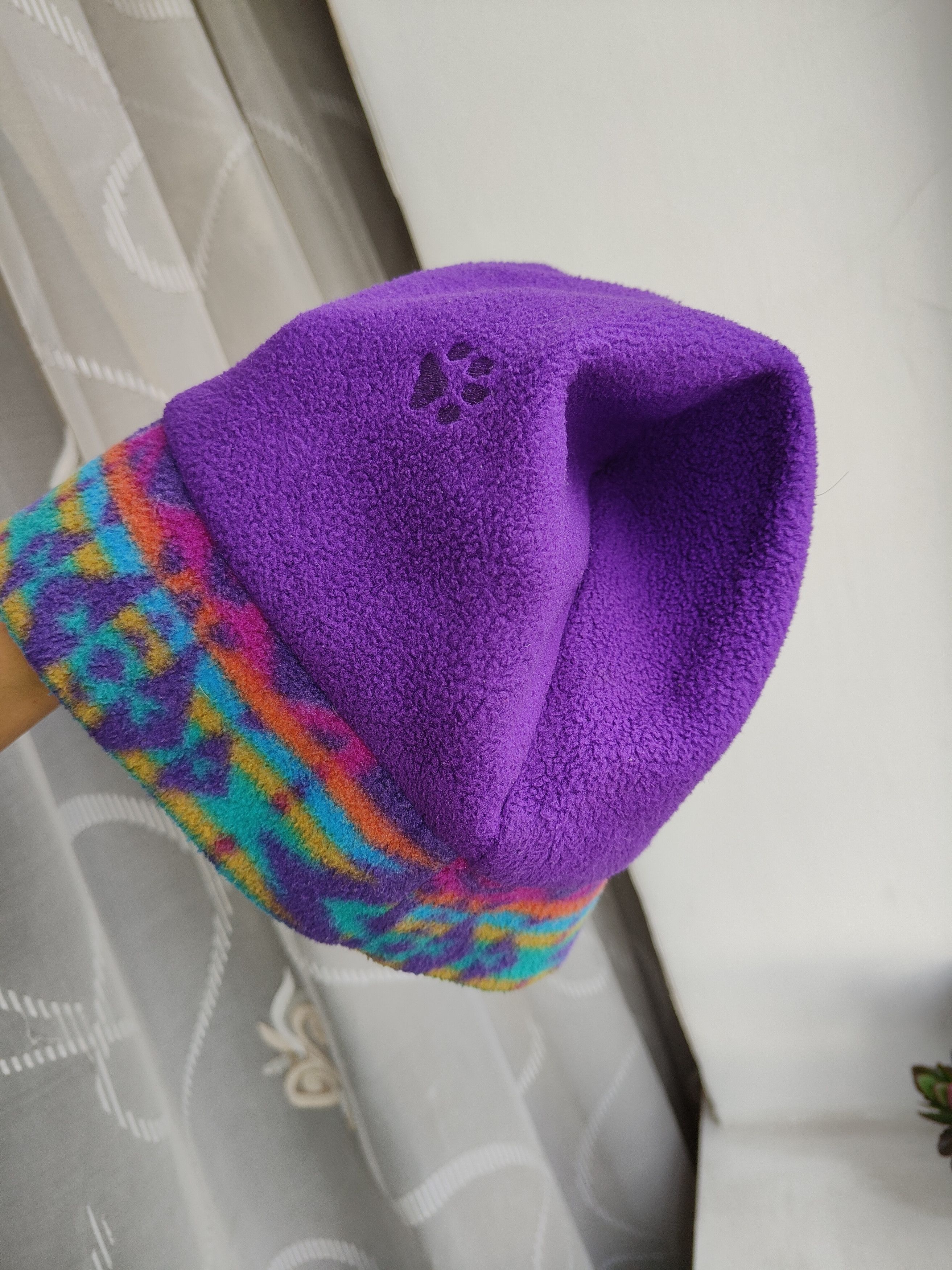 Polartec Vintage Polartec Series Zoo Ultra Rare 90s Fleece Hat Size ONE SIZE - 3 Thumbnail