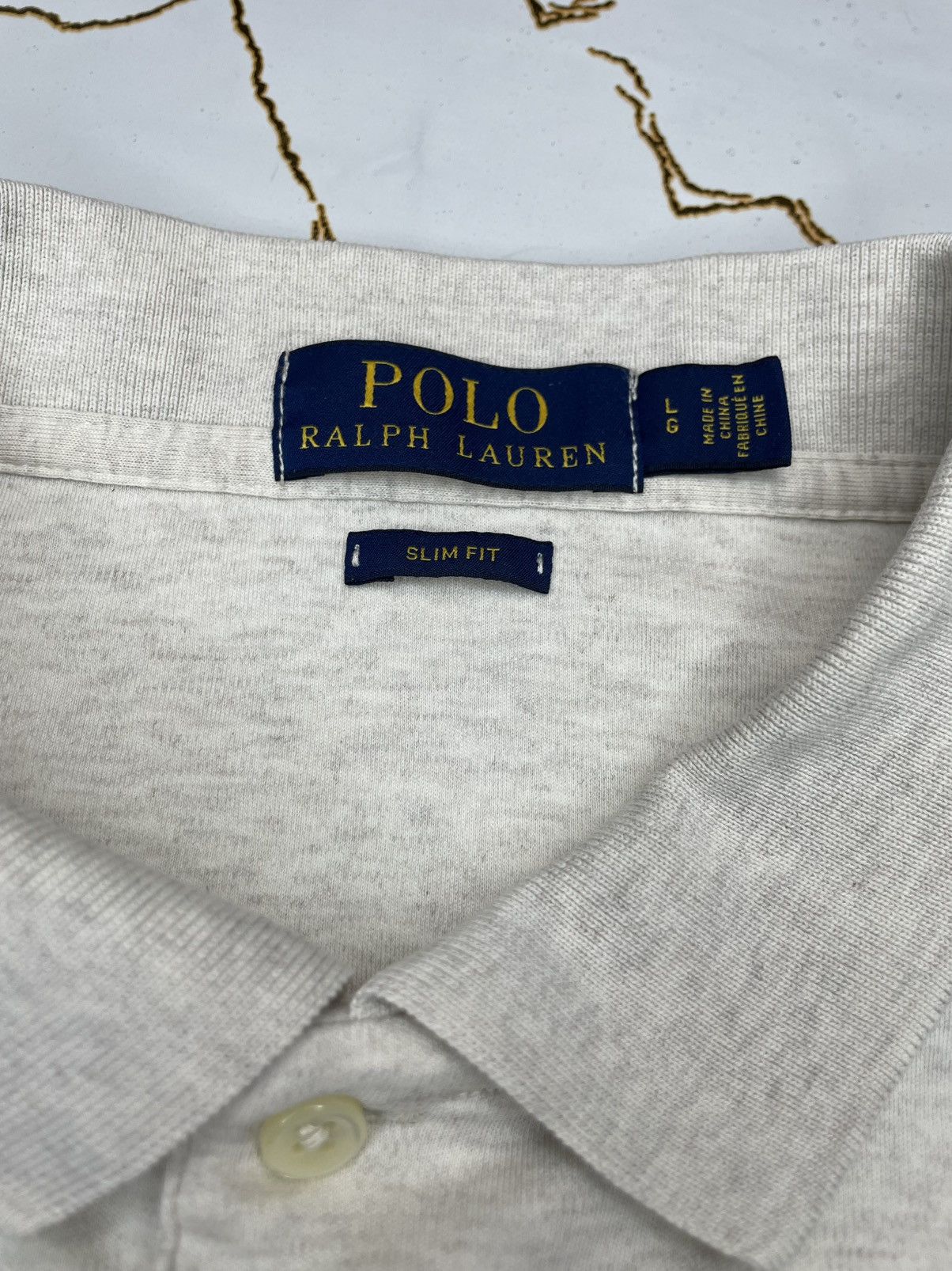 Polo Ralph Lauren × Ralph Lauren Polo Ralph Lauren Men Cream Ivory Button Up Shirt Size Large Size US L / EU 52-54 / 3 - 4 Thumbnail