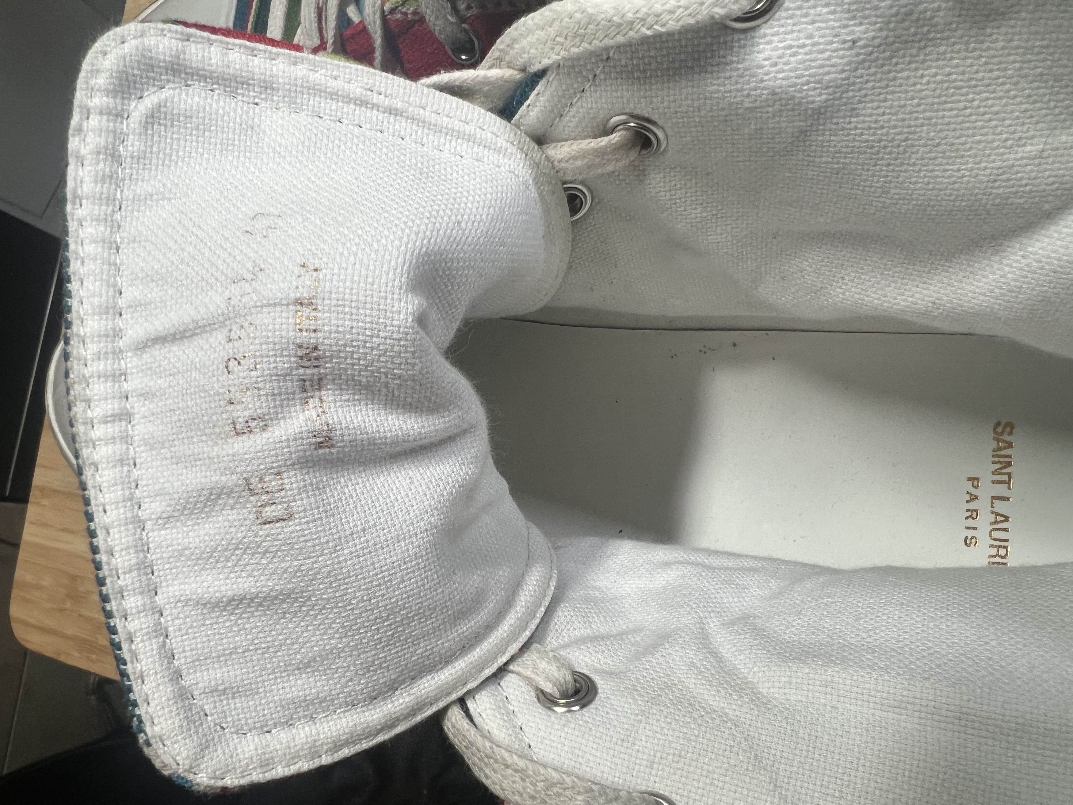 Saint Laurent Paris SAINT LAURENT BEDFORD HIGH TOP SNEAKERS Size US 14 / EU 47 - 4 Thumbnail