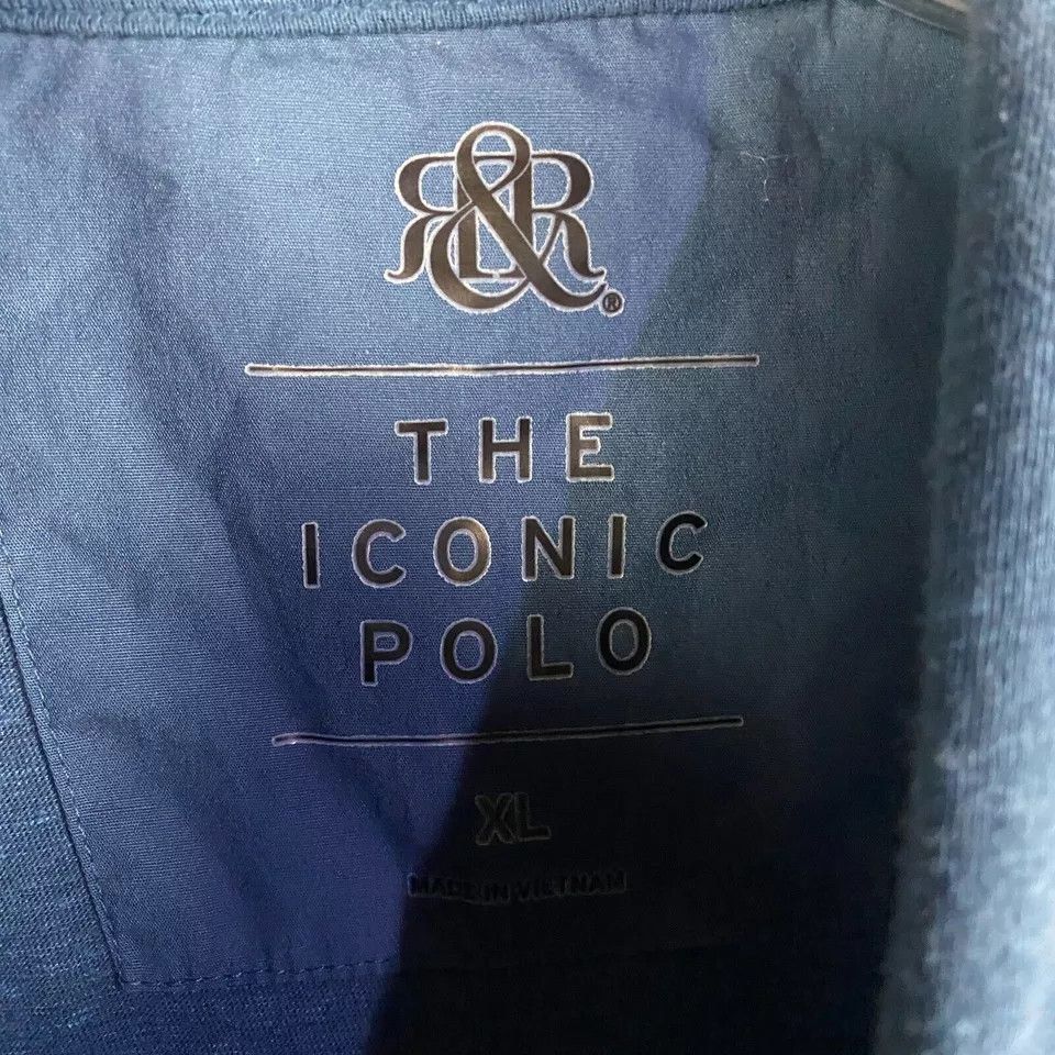 Rock & Republic Rock & Republic Polo Shirt Men's XL The Iconic Polo Blue Size US XL / EU 56 / 4 - 3 Thumbnail