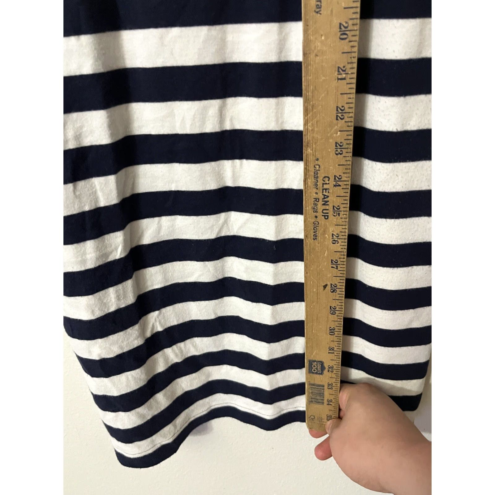 Gap Gap Dress A-Line Sleeveless Knit Tall S Blue Striped Pullover Casual Women’s Shirt? Size S / US 4 / IT 40 - 4 Thumbnail