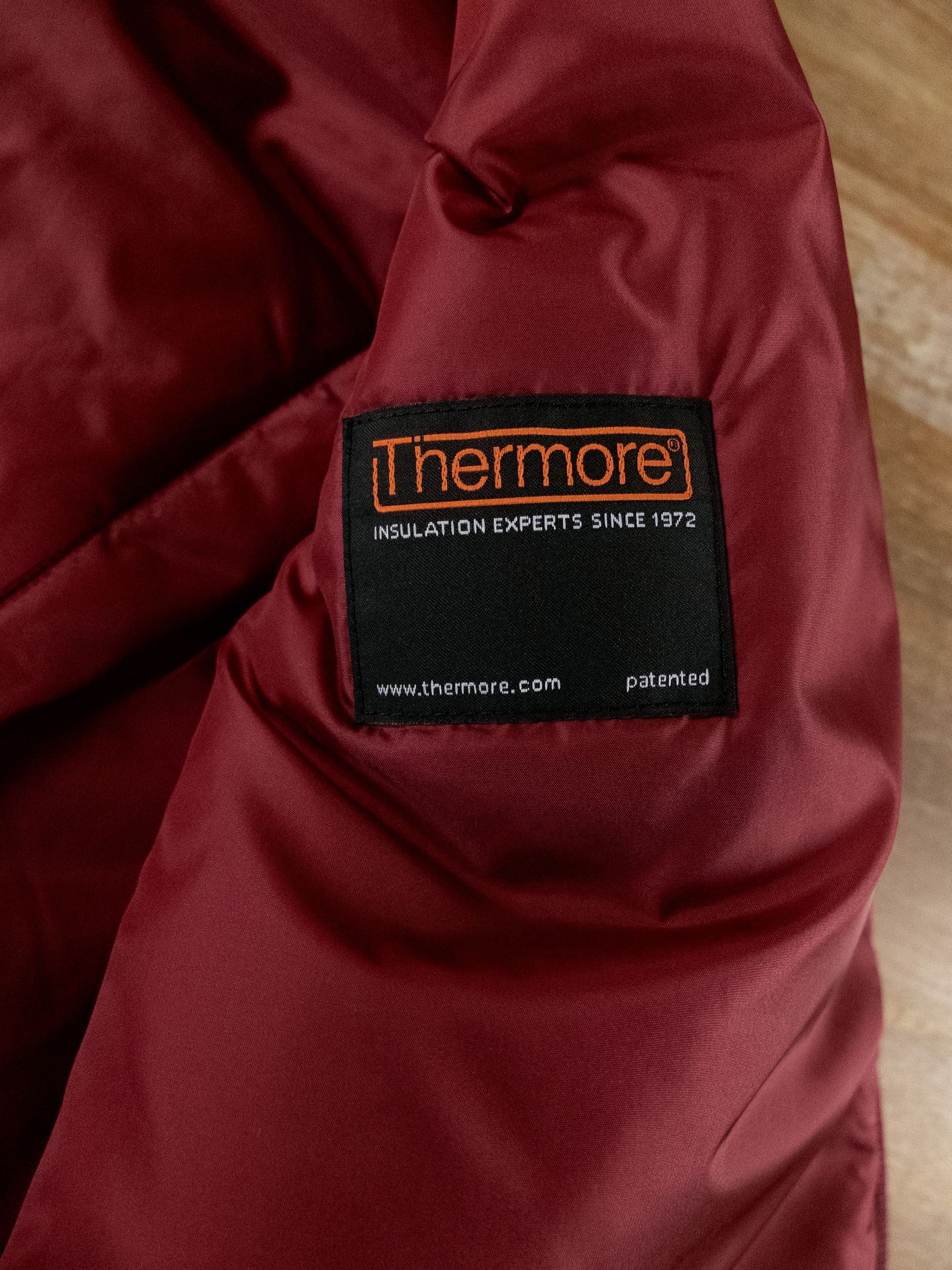 Aspesi ASPESI Gil slim fit burgundy technical padded gilet vest Size US L / EU 52-54 / 3 - 7 Thumbnail