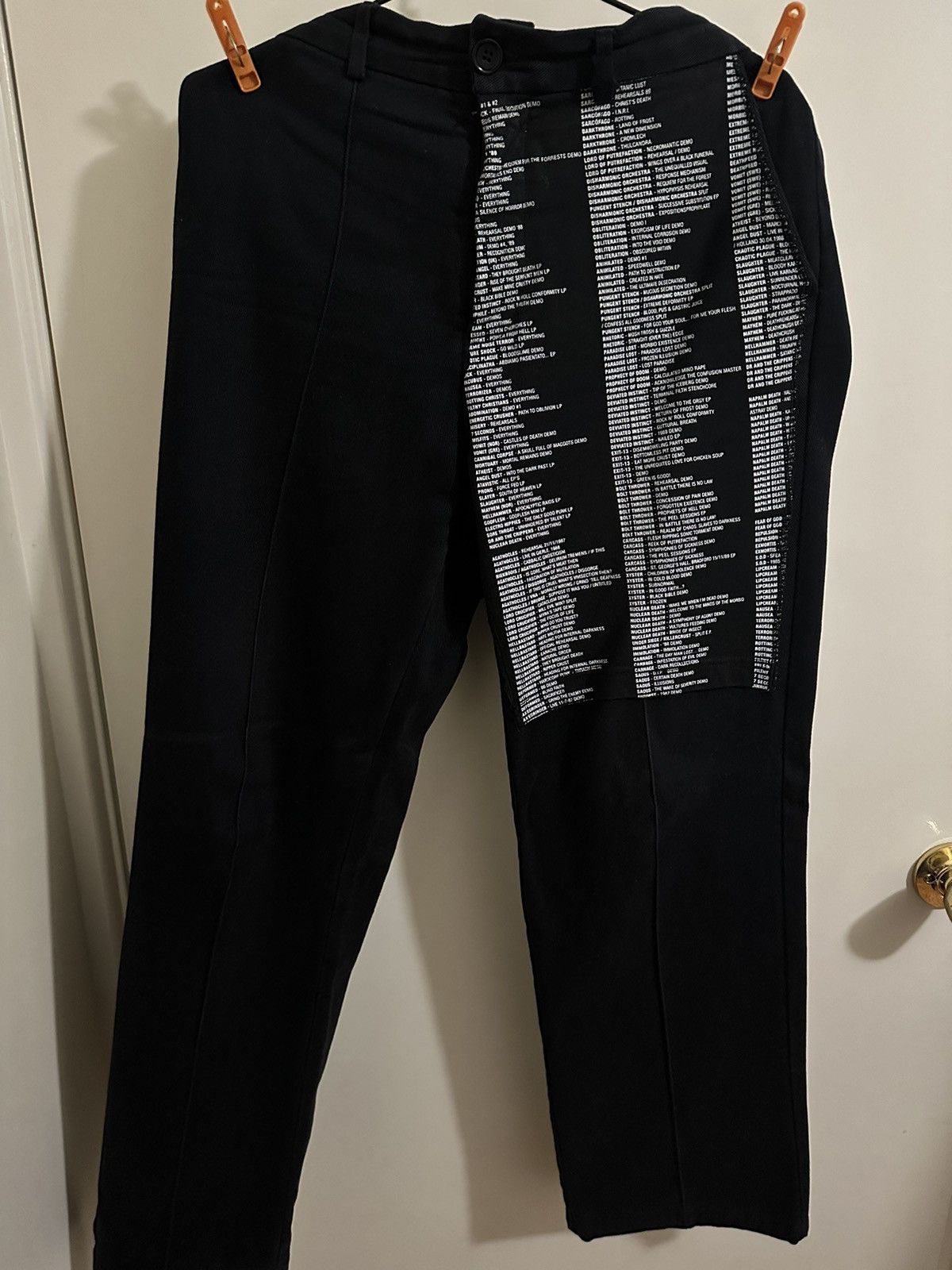 Yang Li Yang li script pants Size US 30 / EU 46 - 1 Thumbnail