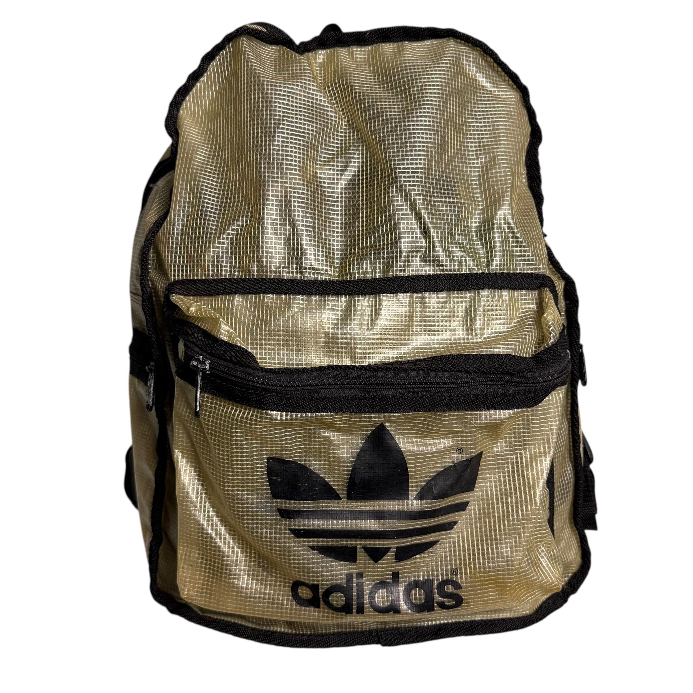 Adidas 🔥RARE🔥Adidas Trefoil Clear Transparent Backpack Bag Size ONE SIZE - 2 Thumbnail
