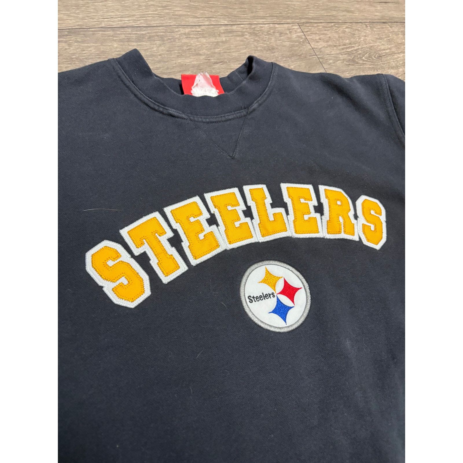 NFL × Vintage Vintage Pittsburgh Steelers NFL Sweatshirt Sz M Black 00s Size US M / EU 48-50 / 2 - 3 Thumbnail