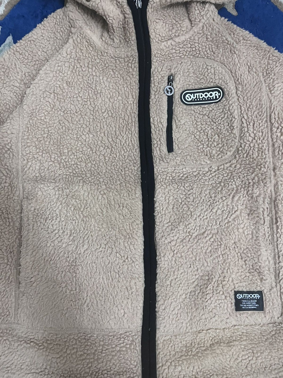 Other Vintage Outdoor life Fleece Hoodie Style Jacket Size US L / EU 52-54 / 3 - 9 Thumbnail