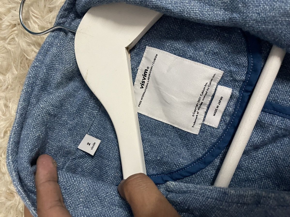 Visvim Ss12 Visvim Blue Rare Colour Size 40L - 4 Thumbnail