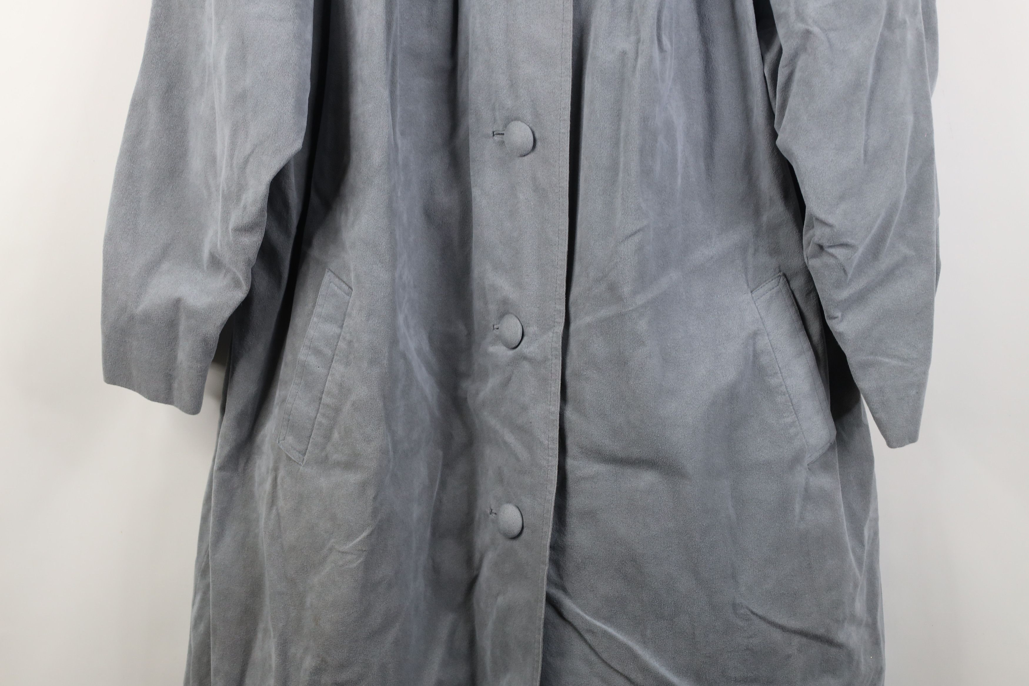 Vintage Vintage 70s Streetwear Cloth Quilted Trench Coat Jacket Size XXL / US 16-18 / IT 52-54 - 3 Thumbnail