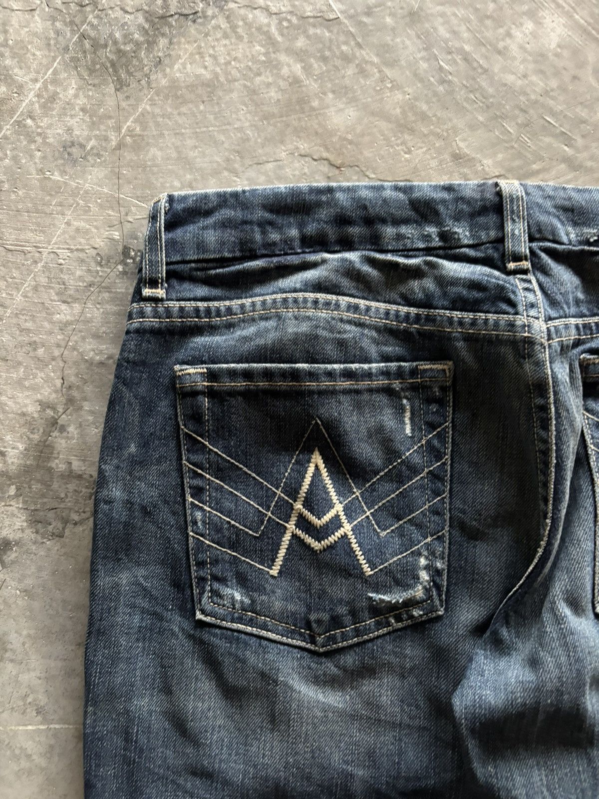 If Six Was Nine 7 FOR ALL MANKIND flare distressed bootcut kendrick lamar Size US 30 / EU 46 - 14 Thumbnail