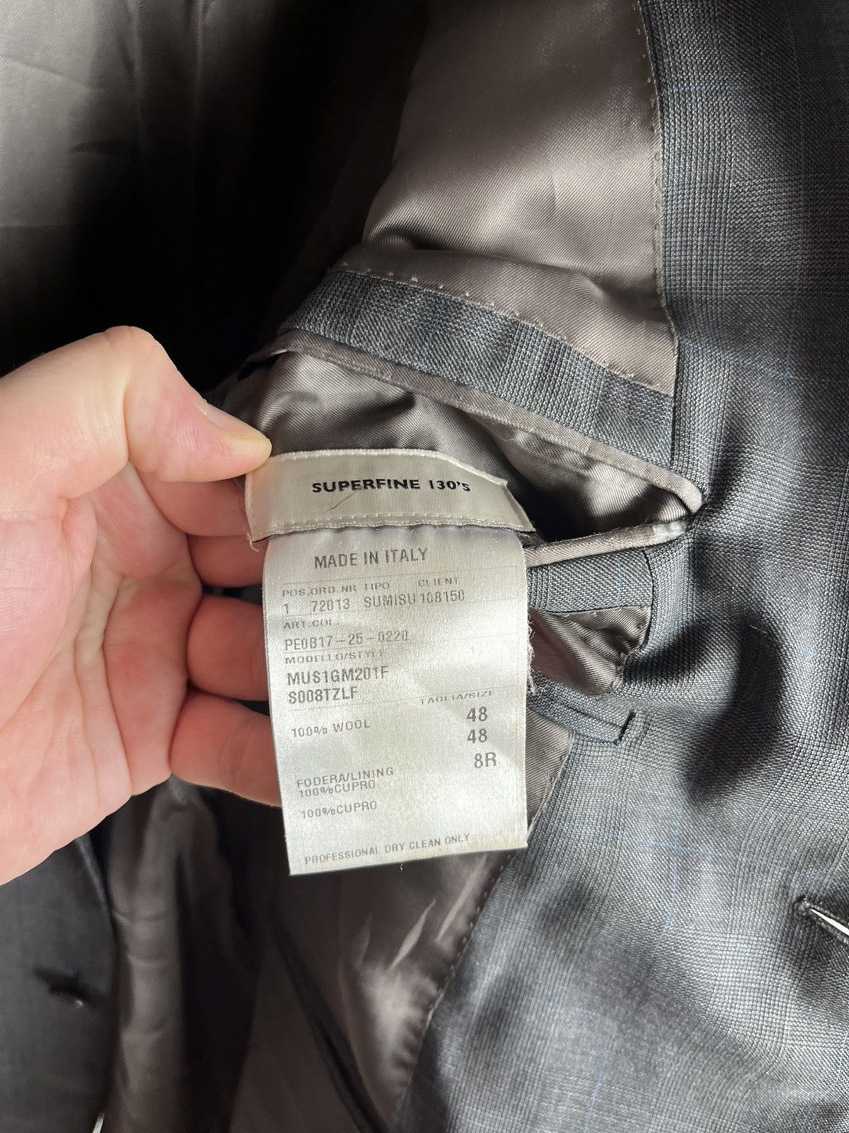 Caruso Caruso blazer jacket Size 48R - 16 Thumbnail
