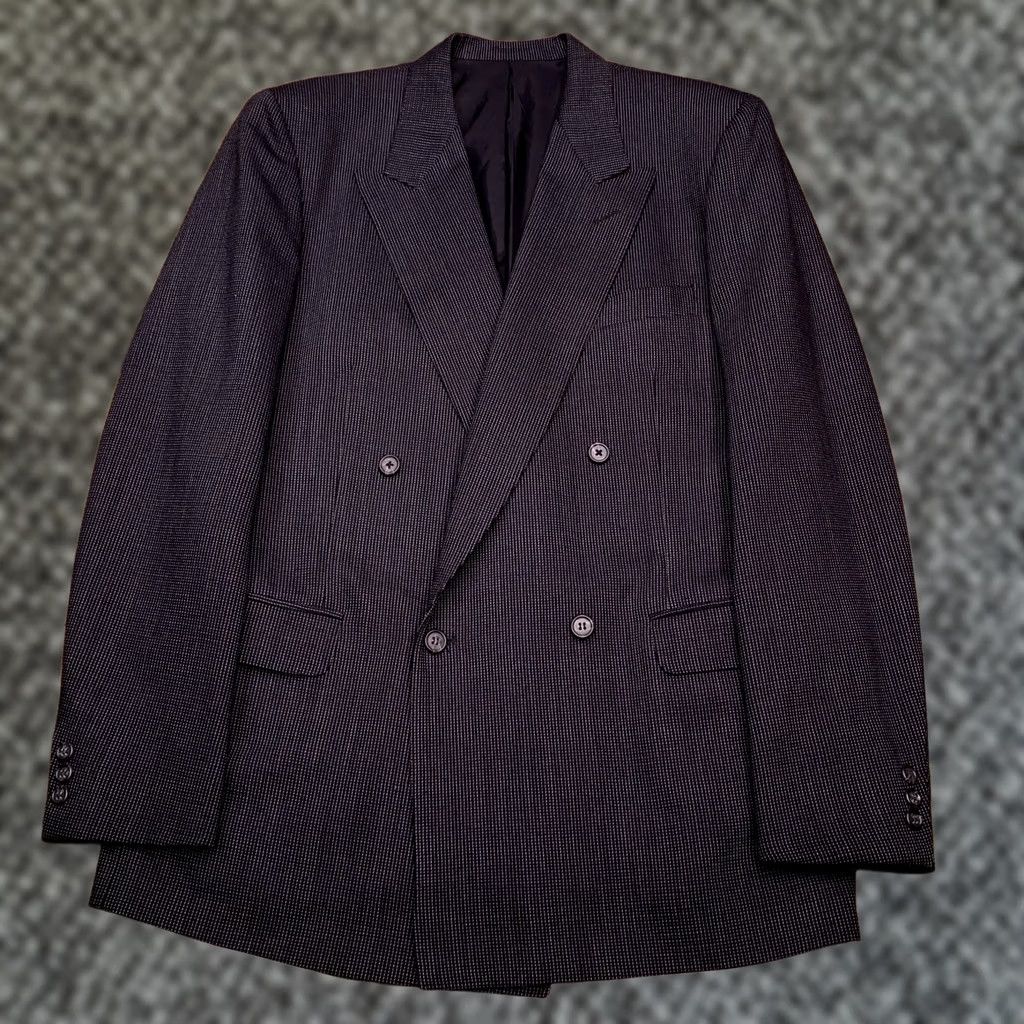 Corneliani Corneliani Double Breasted Blazer 40 Long Wool Italy Suit Jacket Men Blazer Winter Sale Size 40R - 1 Thumbnail