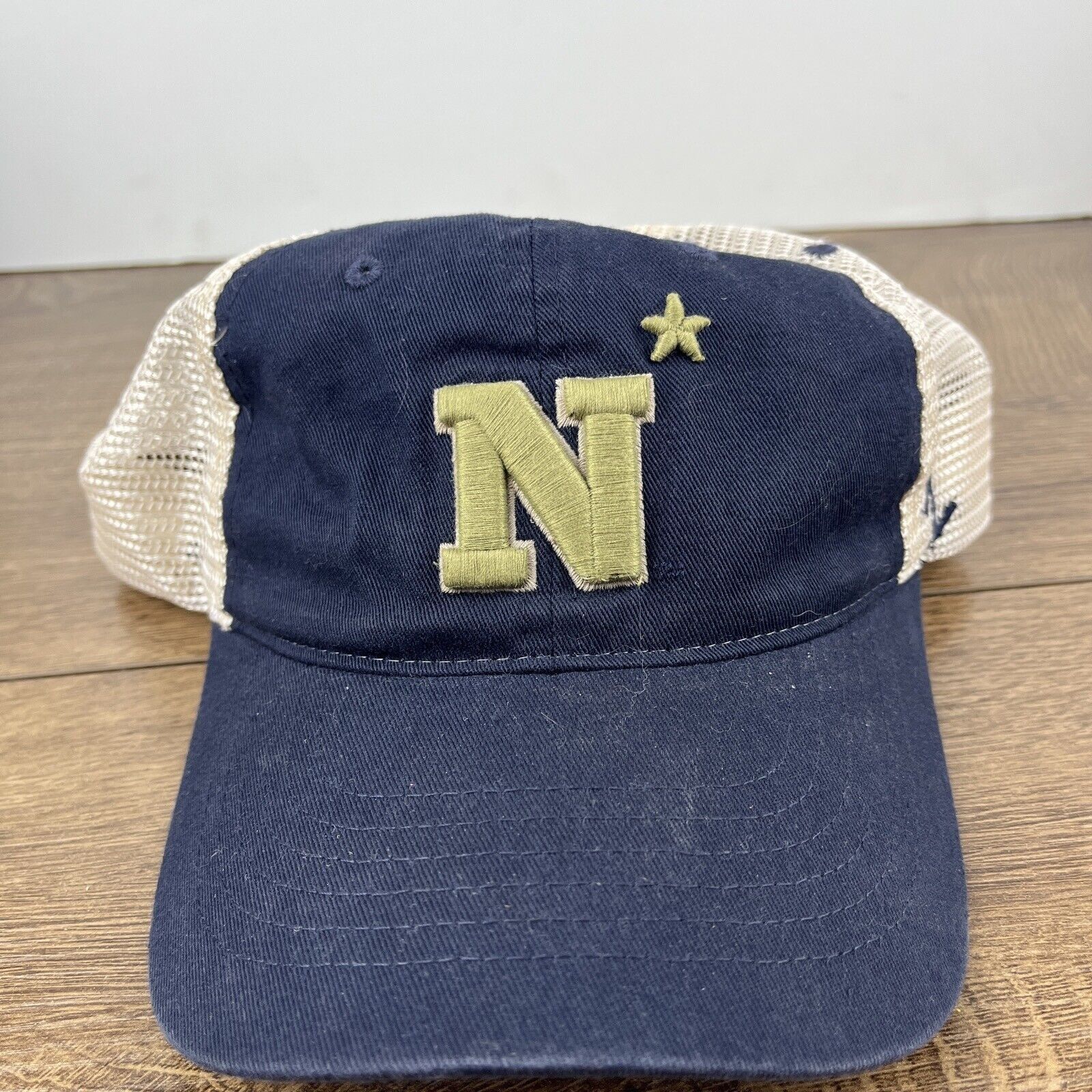 Other Navy Midshipmen Hat Snapback Blue Hat Adjustable Adult Size Size ONE SIZE - 4 Thumbnail