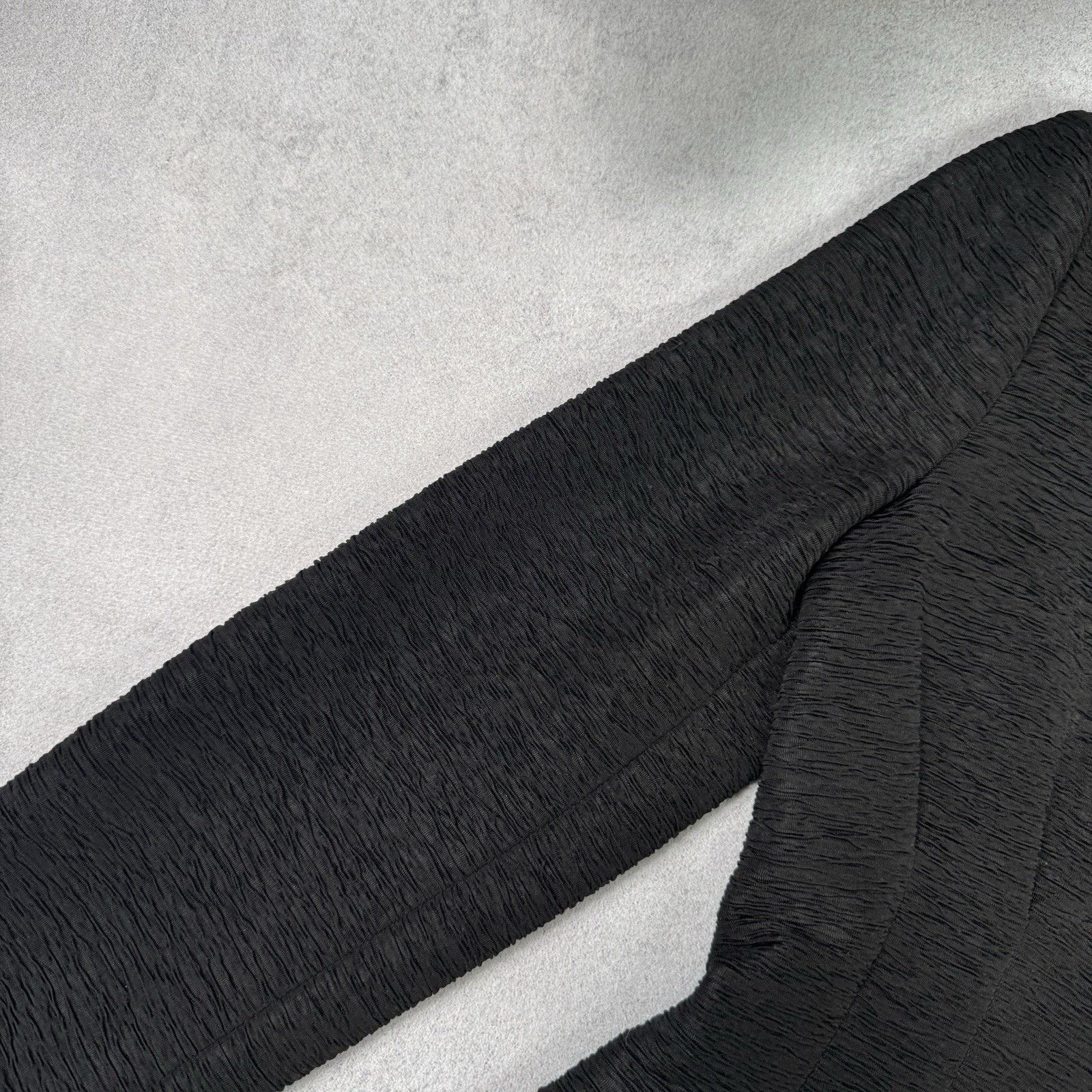 Armani Collezioni Armani Collezioni Pleated Jacket Blazer Black Size 42 Size M / US 6-8 / IT 42-44 - 5 Thumbnail