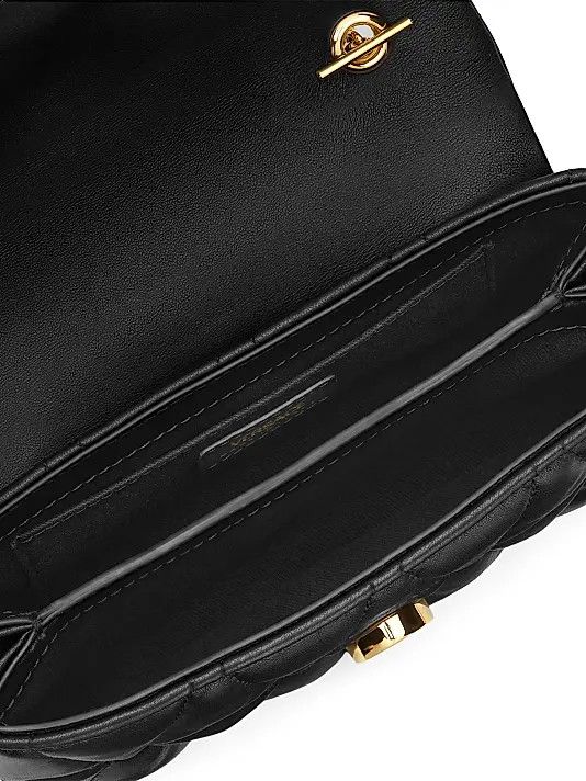 Versace os11x0326 Size: OS / Mini Quilted Leather Crossbody Bag Size ONE SIZE - 3 Thumbnail