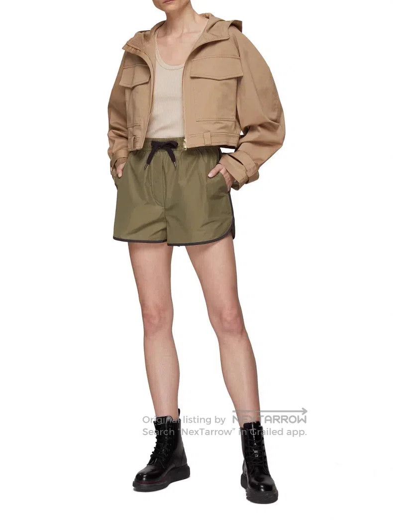 Brunello Cucinelli Brunello Cucinelli size XS Military Green Casual Shorts Size 42" / US 20 - 1 Thumbnail