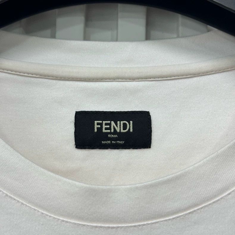 Fendi Fendi Light Pink Short Sleeve Shirt Size US L / EU 52-54 / 3 - 4 Thumbnail