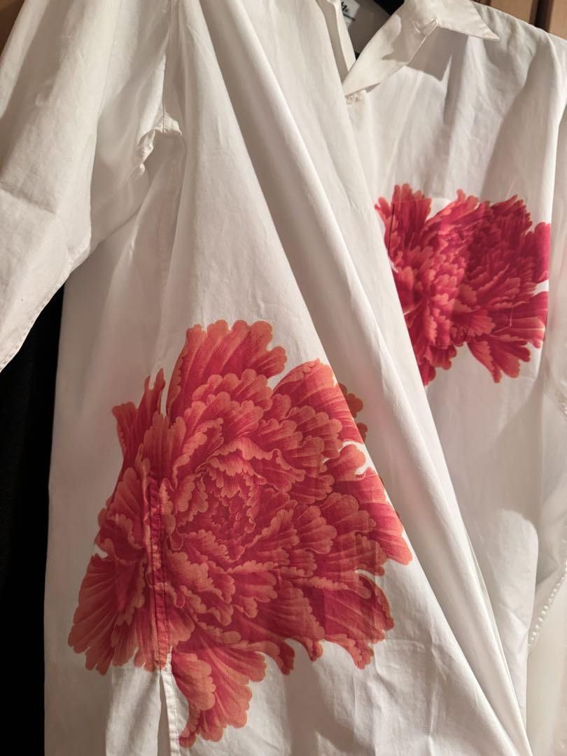 Yohji Yamamoto POUR HOMME flowers and childlren era original archiveshirts Size US XL / EU 56 / 4 - 2 Thumbnail