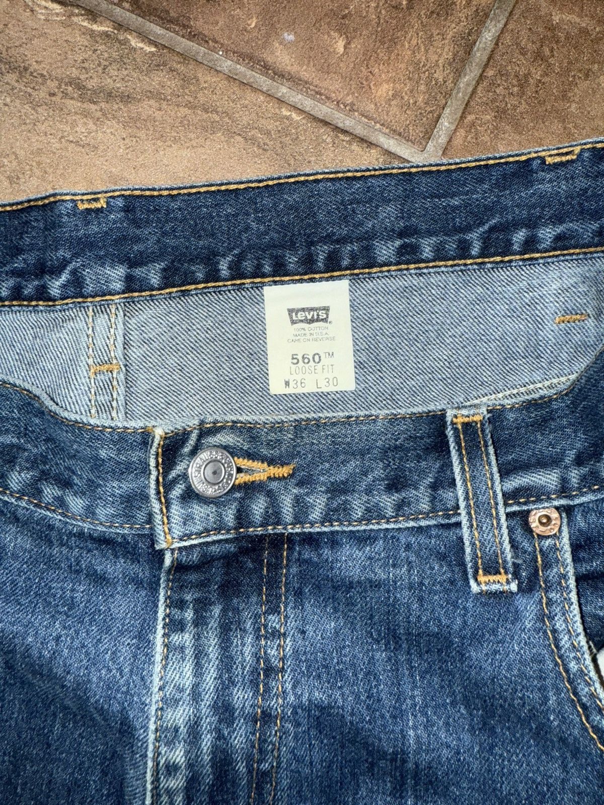 Levi's Levi’s 560 denim jeans Size US 36 / EU 52 - 4 Thumbnail