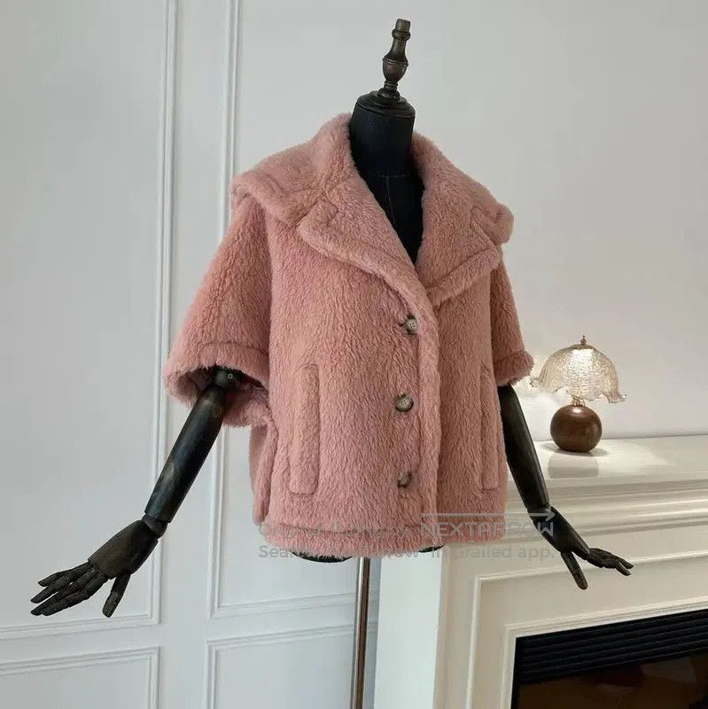 Max Mara MaxMara Pink Alpaca Wool Cardigan . Size S / US 4 / IT 40 - 2 Thumbnail