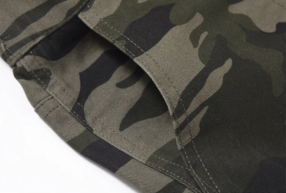 Designer × Japanese Brand Cargo camouflage trousers casual baggy pockets wide leg Size US 32 / EU 48 - 6 Thumbnail