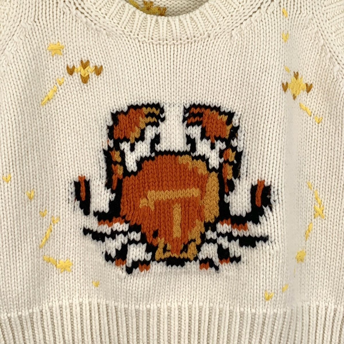 Dior Dior 22 collection White crab patterned wool vest Size S / US 4 / IT 40 - 5 Thumbnail