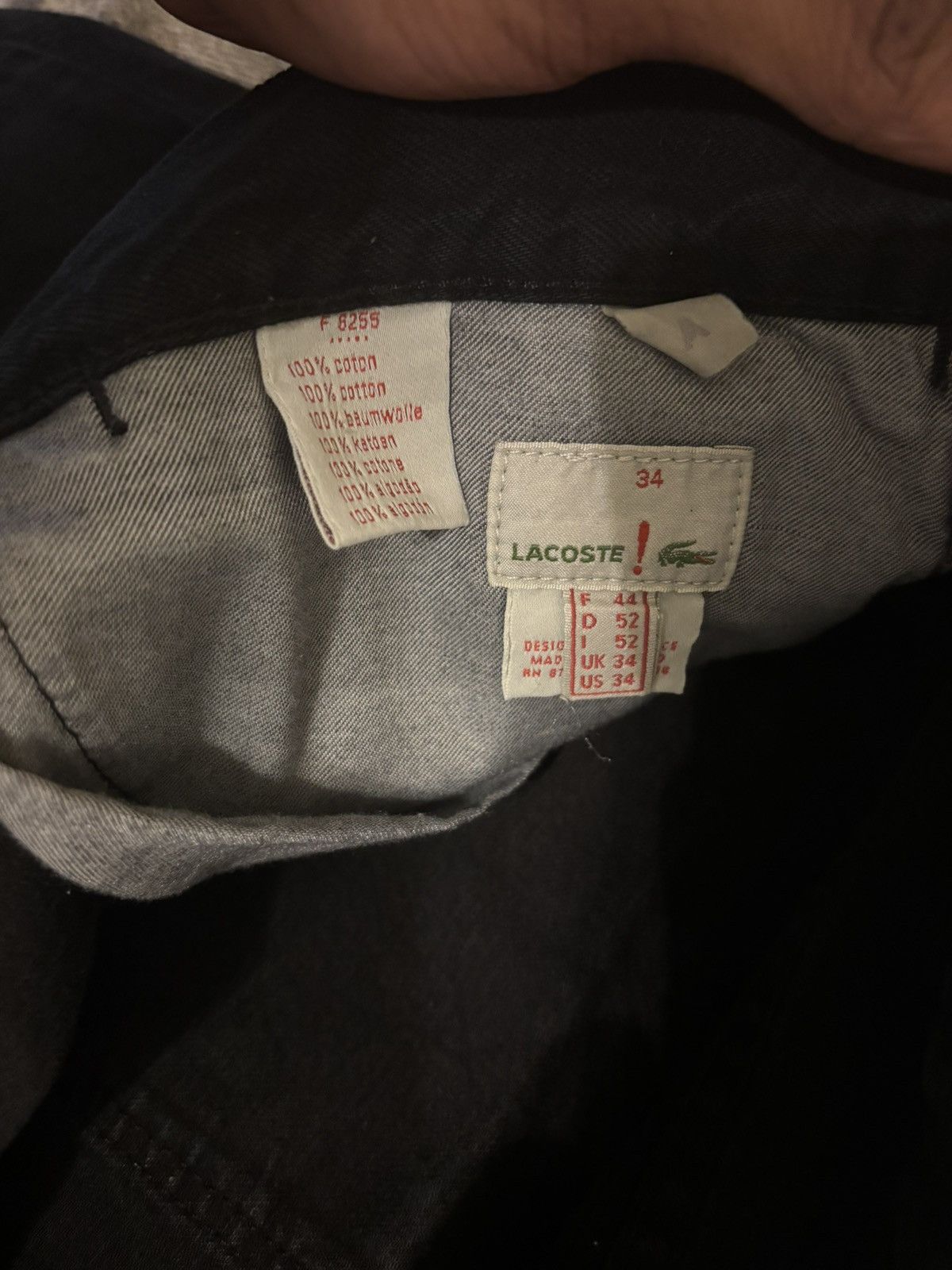 Lacoste Vintage Lacoste Streetwear Pants Size US 34 / EU 50 - 4 Thumbnail