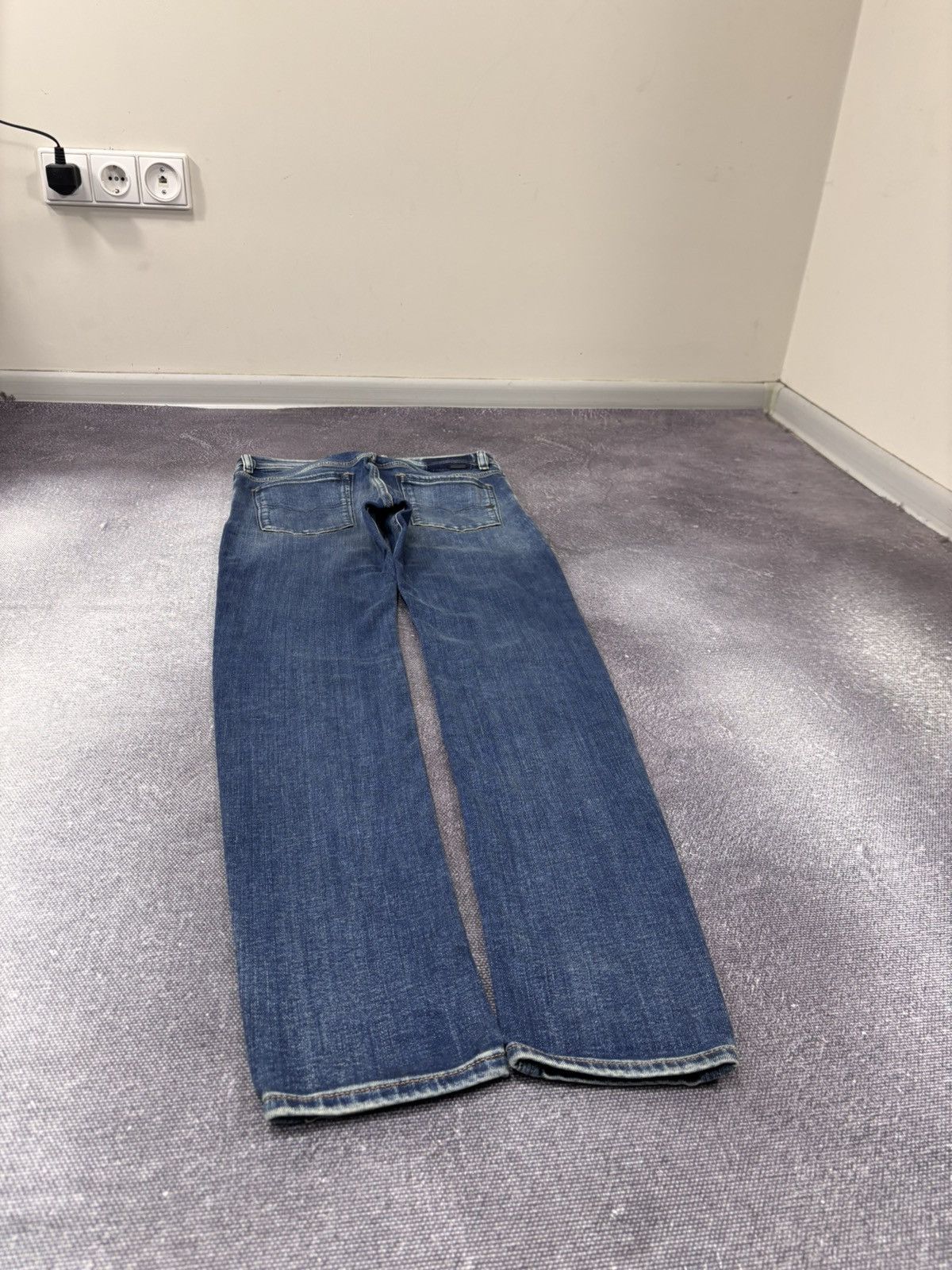Diesel Diesel Sleenker NWT Men’s Slim Skinny Blue Stretch Jeans Size US 29 - 13 Thumbnail