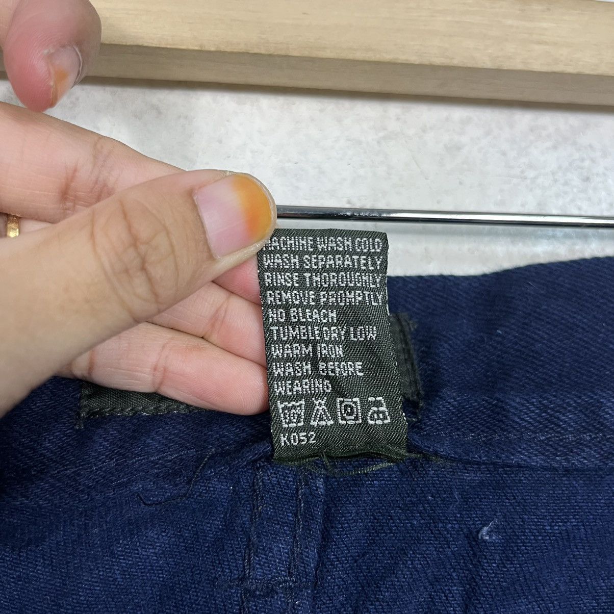 American Apparel Vintage Wideleg Dark Blue Denim Jeans Size US 35 - 19 Thumbnail