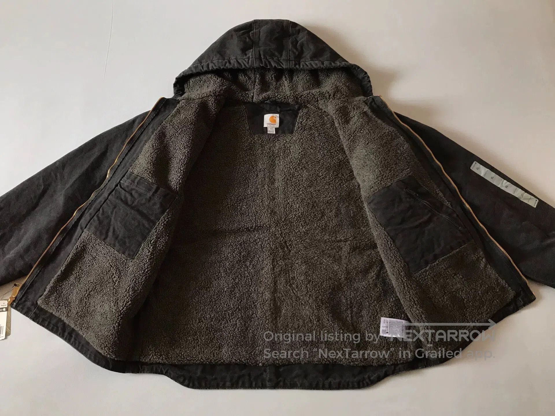 Carhartt Carhartt J141 Hooded Canvas Jacket. Size US XL / EU 56 / 4 - 3 Thumbnail
