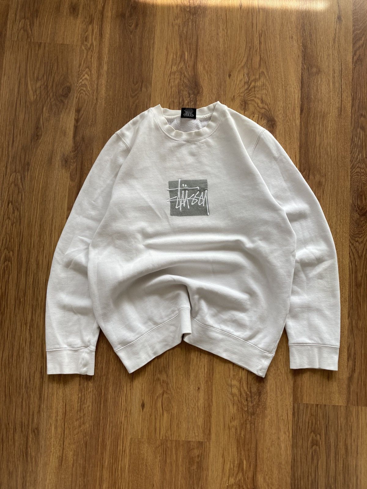 Stussy RARE Stussy Big logo bogo crewneck sweatshirt M Vintage y2k Size US M / EU 48-50 / 2 - 2 Thumbnail