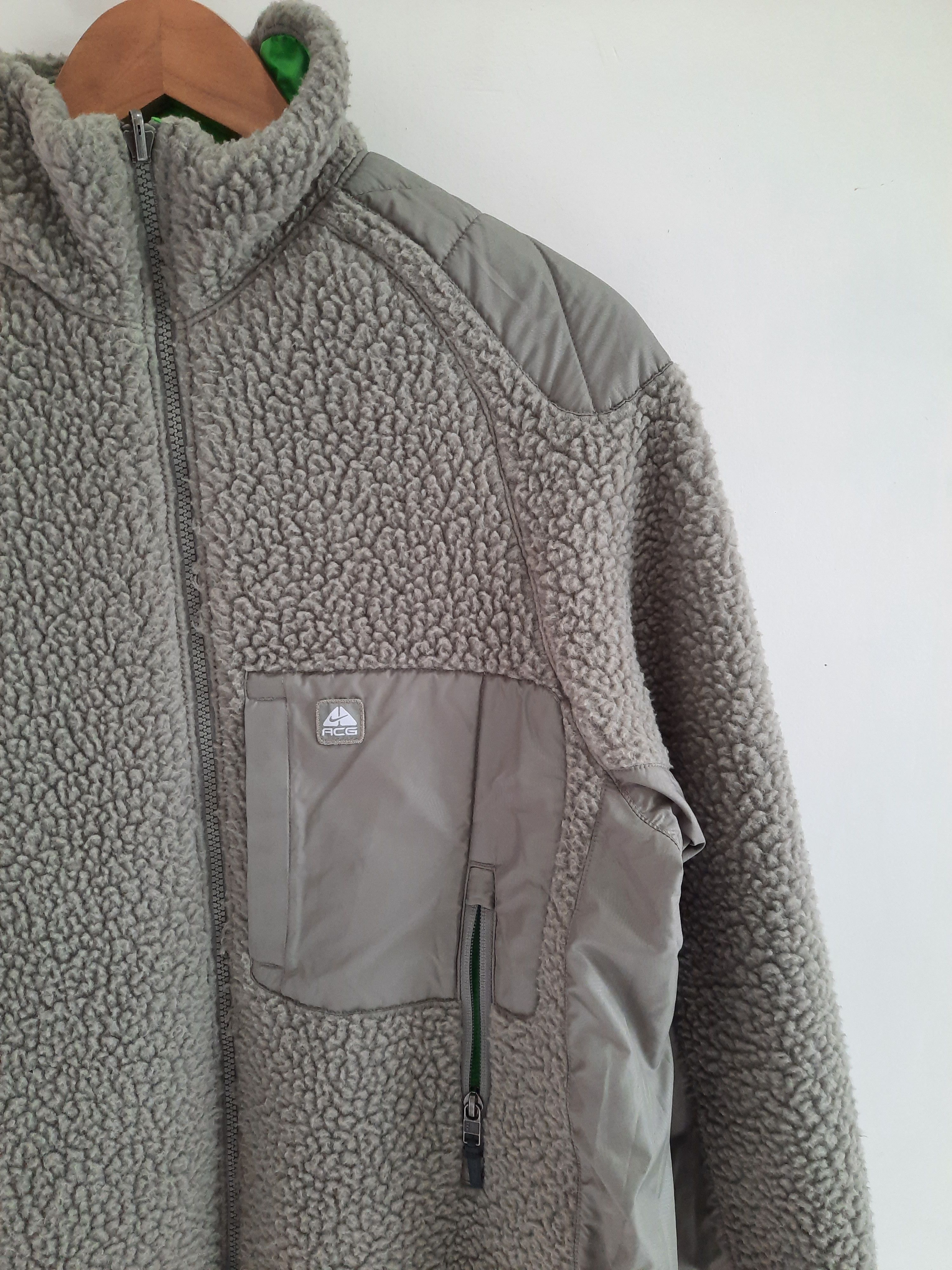 Nike × Nike ACG 2000's Nike ACG Deep Pile Reversible Jacket Size US S / EU 44-46 / 1 - 4 Thumbnail