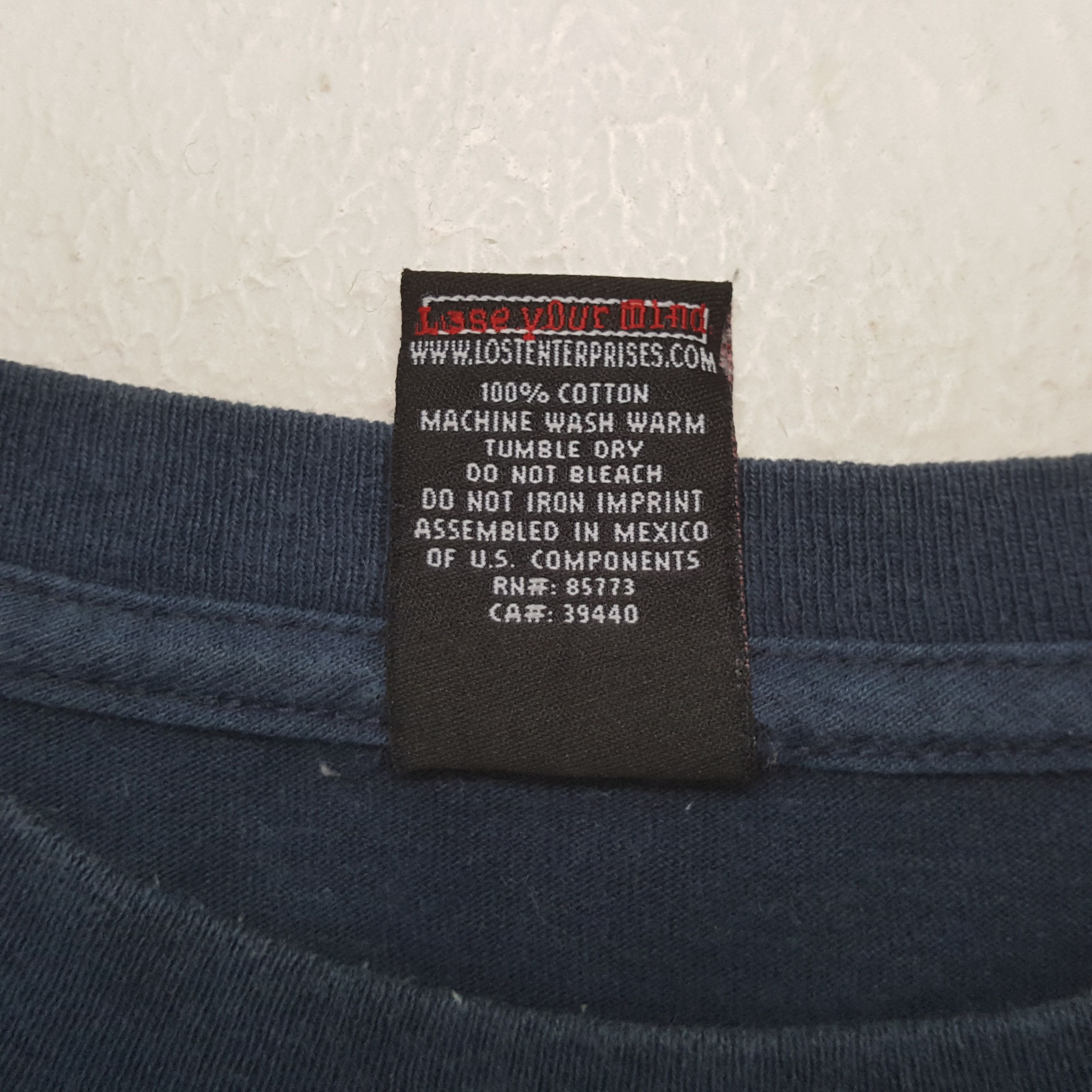 Lost Enterprises Vintage Lost Skateboard Streetwear Style T-shirt RR13 Size US M / EU 48-50 / 2 - 6 Thumbnail