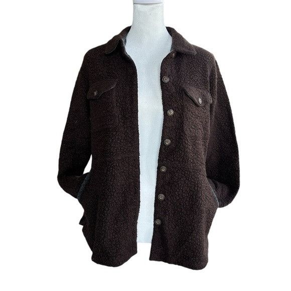 Toad&Co Toad&Co M's Telluride Sherpa Shirt Jacket Barnwood S Size US S / EU 44-46 / 1 - 3 Thumbnail