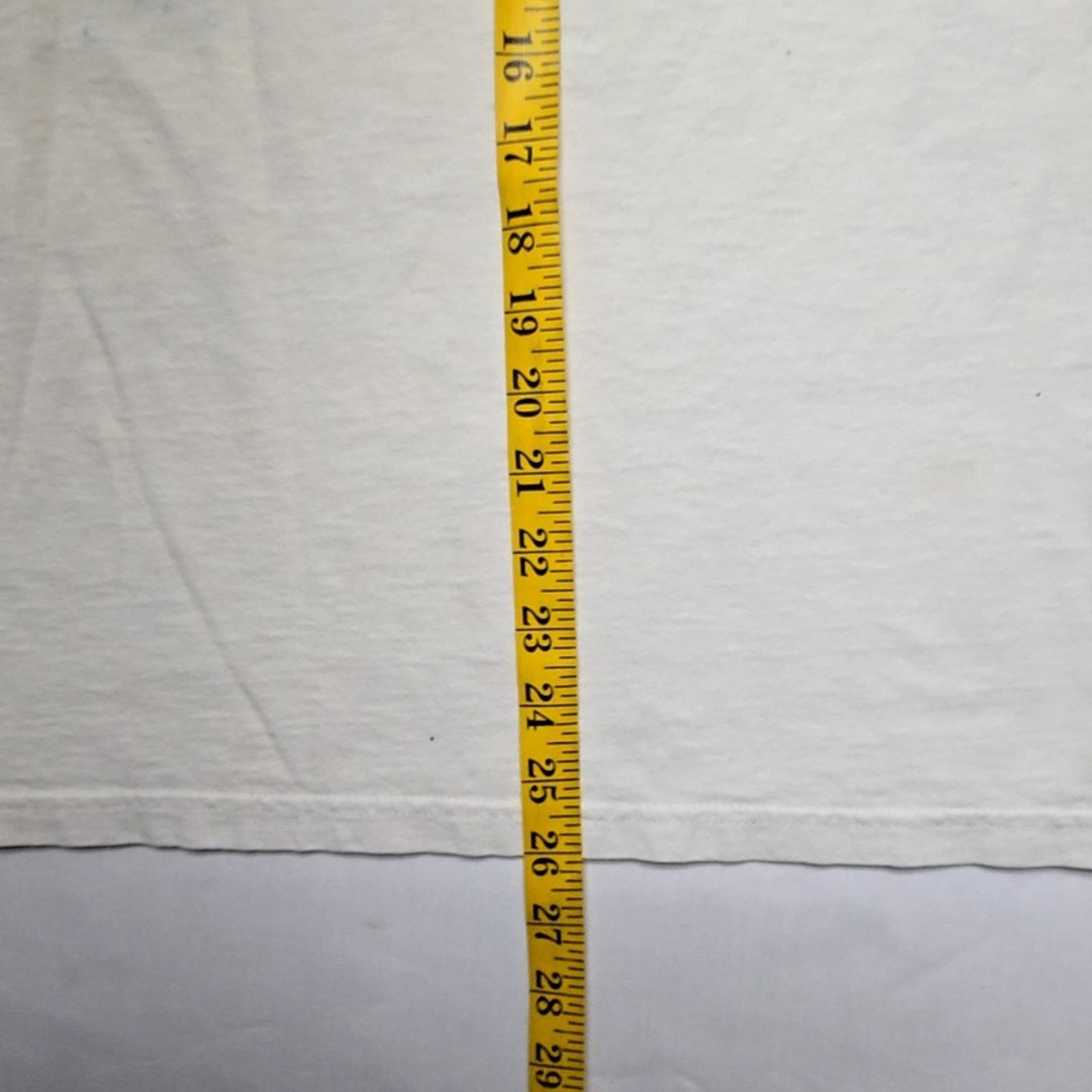 Fruit Of The Loom Vintage Best Dad Shirt Handprint Distressed Large White Tee Size US L / EU 52-54 / 3 - 10 Thumbnail