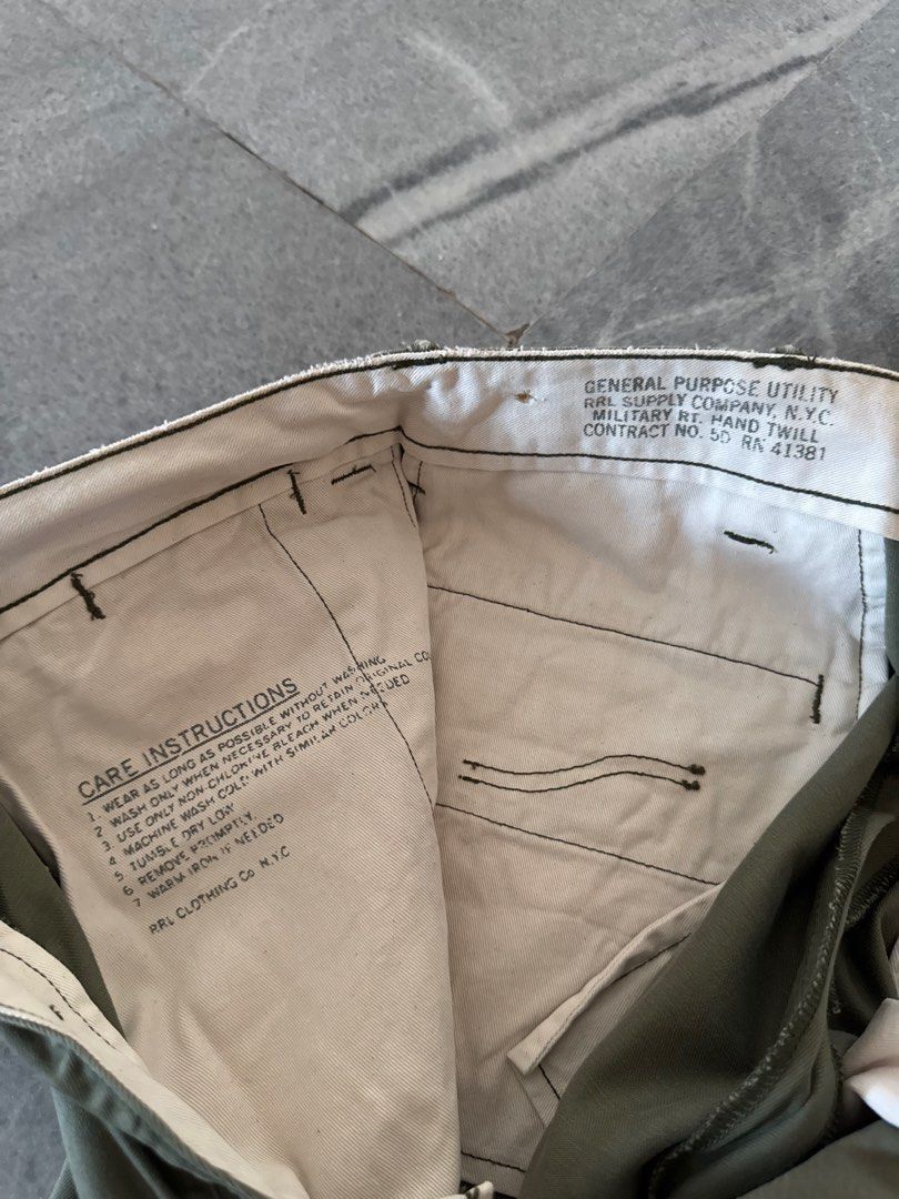 RRL Ralph Lauren RRL military pants Size US 30 / EU 46 - 3 Thumbnail