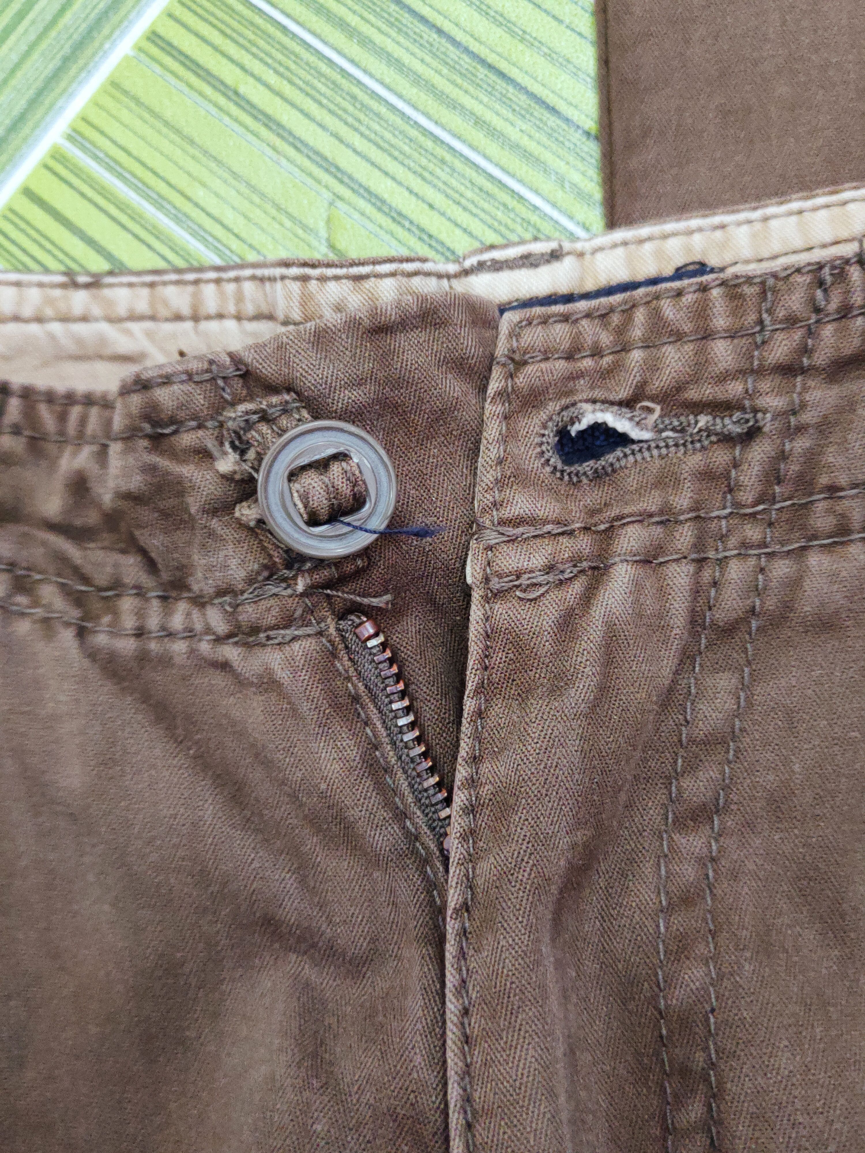 Japanese Brand Back Number Dark Brown Multipocket Cargo Pants #W833 Size US 28 / EU 44 - 15 Thumbnail