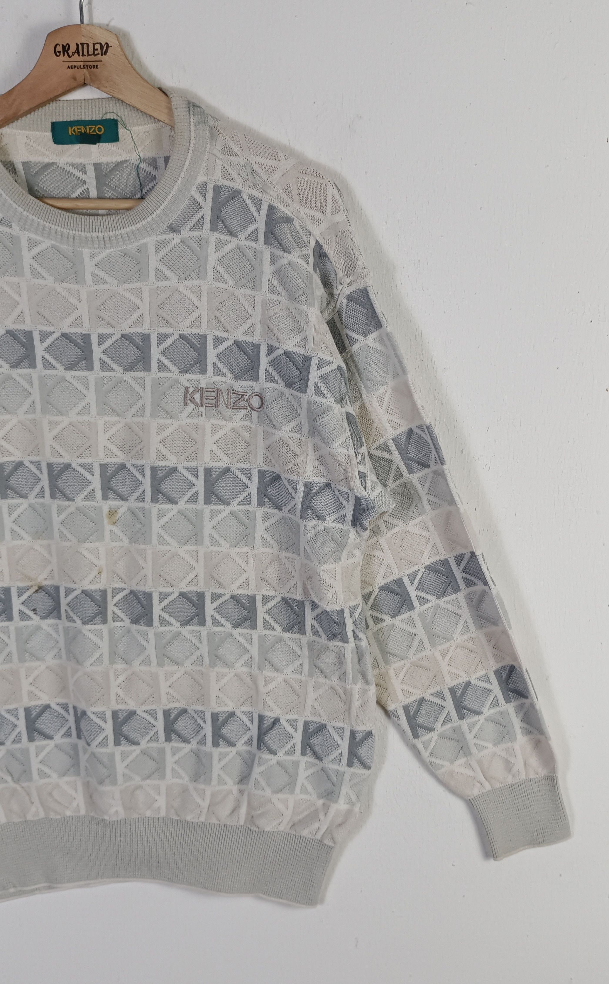 Japanese Brand × Kenzo Vintage💥 Kenzo Golf Men Sweatshirt Size US L / EU 52-54 / 3 - 7 Thumbnail