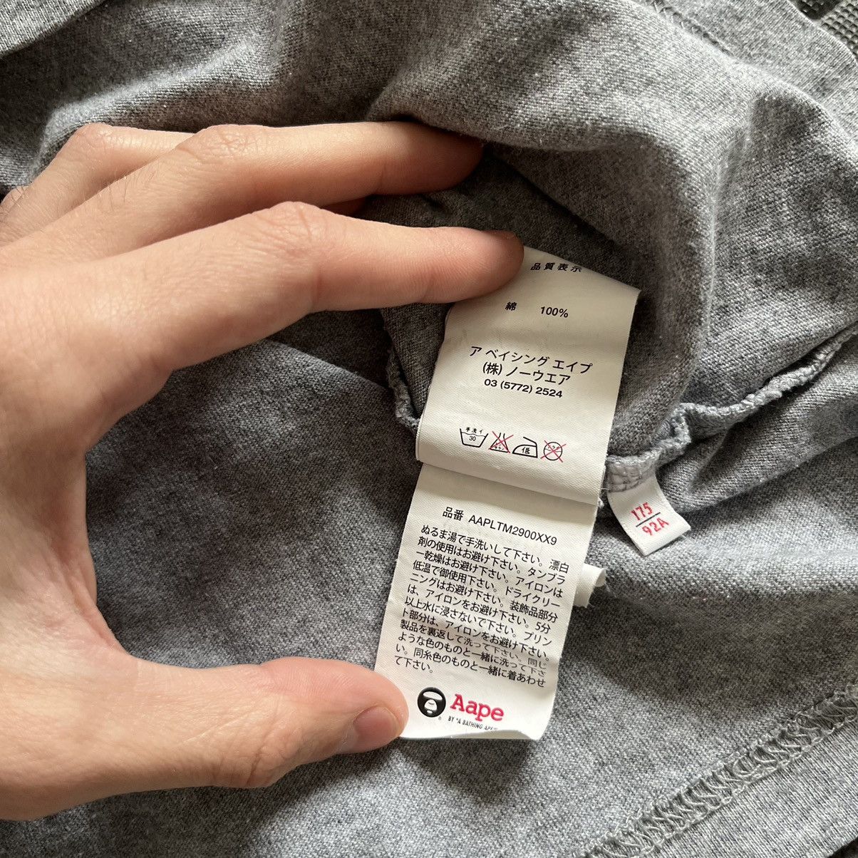 Aape LONGSLEEVE AAPE BAPE Size US M / EU 48-50 / 2 - 8 Thumbnail