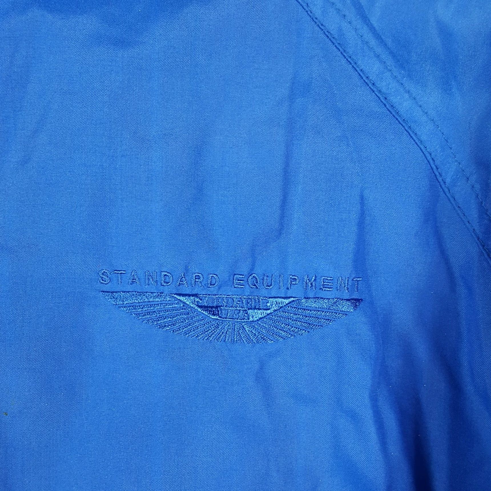 Jordache Vintage Jordache Windbreaker Jacket Women M Blue 80s 90s Track Suit Top Retro Outerwear Size M / US 6-8 / IT 42-44 - 4 Thumbnail