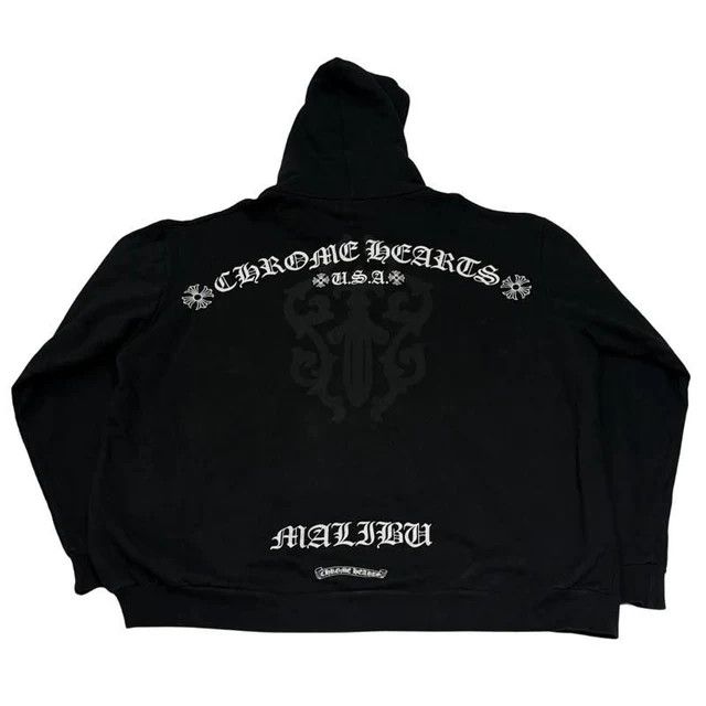 Chrome Hearts Chrome Hearts Malibu Exclusive Dagger Shoulder Logo Zip-Up Size US XXL / EU 58 / 5 - 2 Thumbnail
