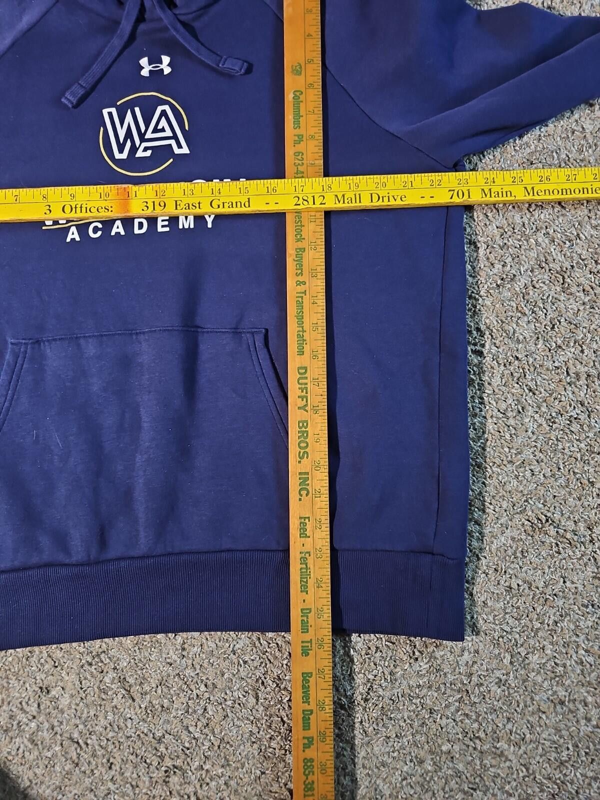Under Armour Wisconsin Academy Under Armour Hoodie L Size US L / EU 52-54 / 3 - 4 Thumbnail