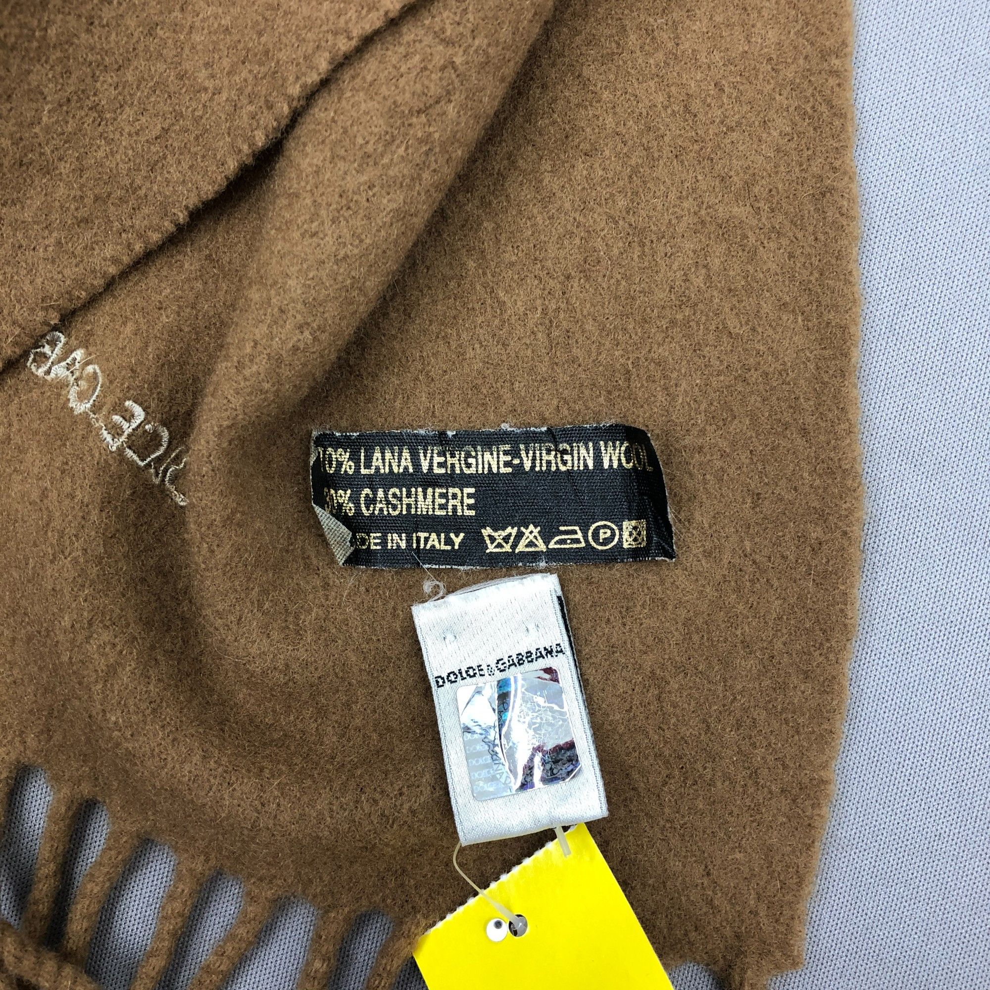 Dolce & Gabbana Vintage Dolce Gabbana Scarf Muffler Wool Scarves Size ONE SIZE - 5 Thumbnail