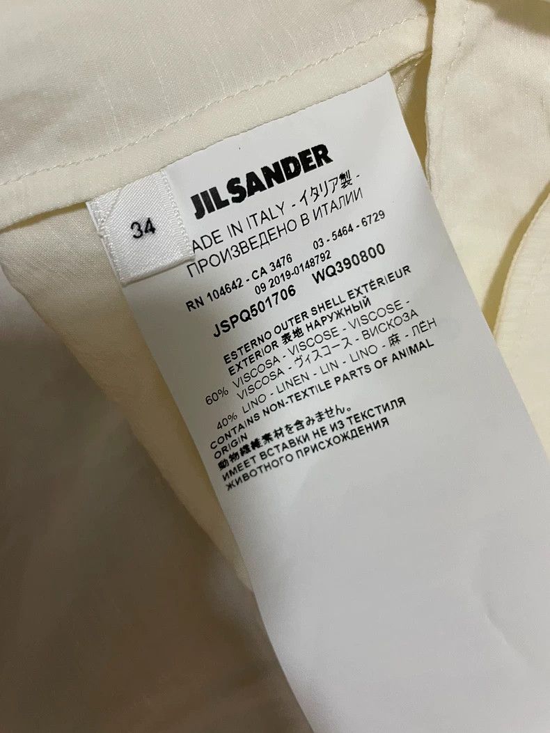 Jil Sander Jil Sander ivory dress Size 4XL / US 24-26 - 5 Thumbnail