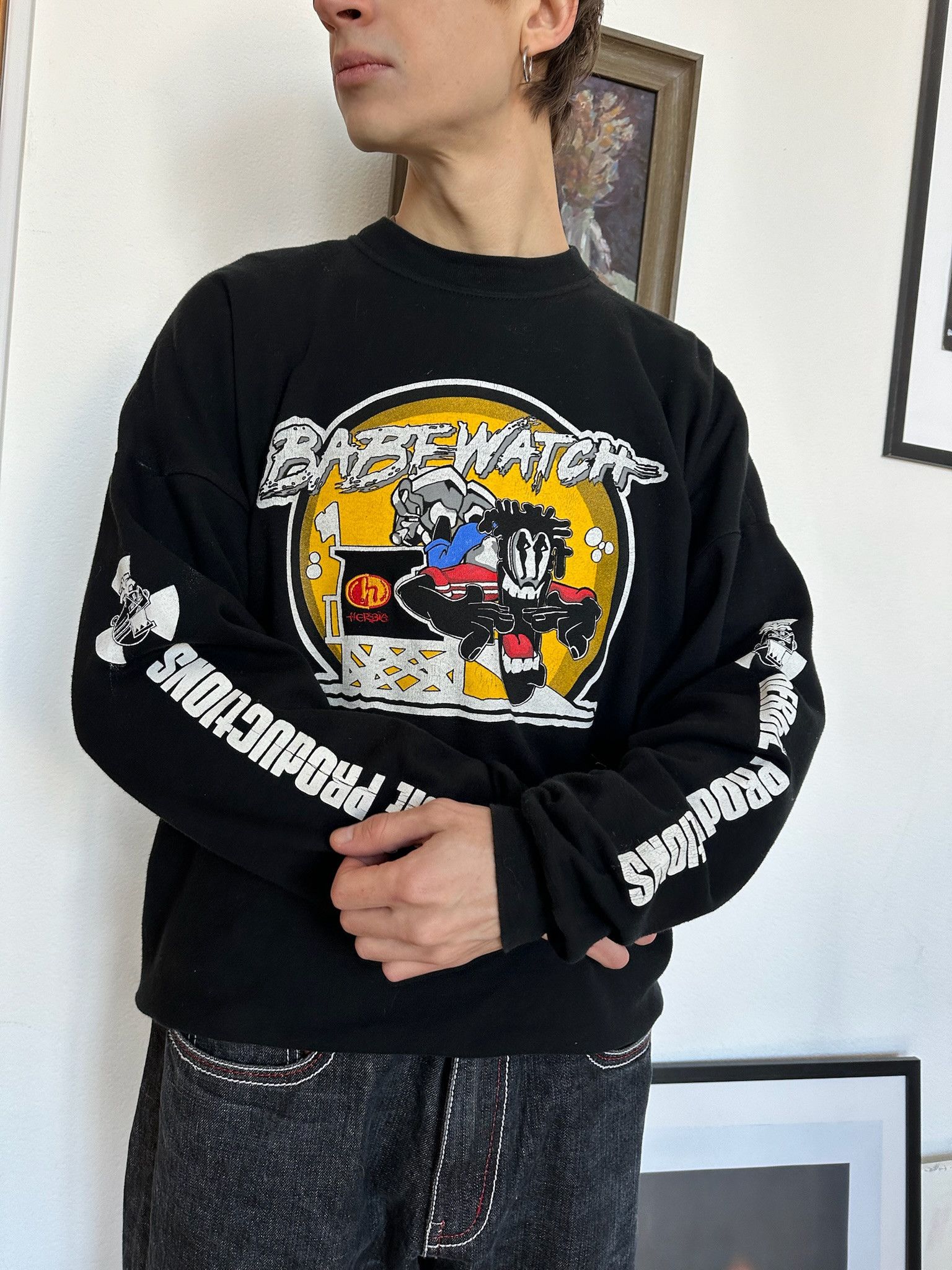 Thunderdome Vintage Rave tShirt Hardcore style techno rap tee oldschool Size US L / EU 52-54 / 3 - 2 Thumbnail