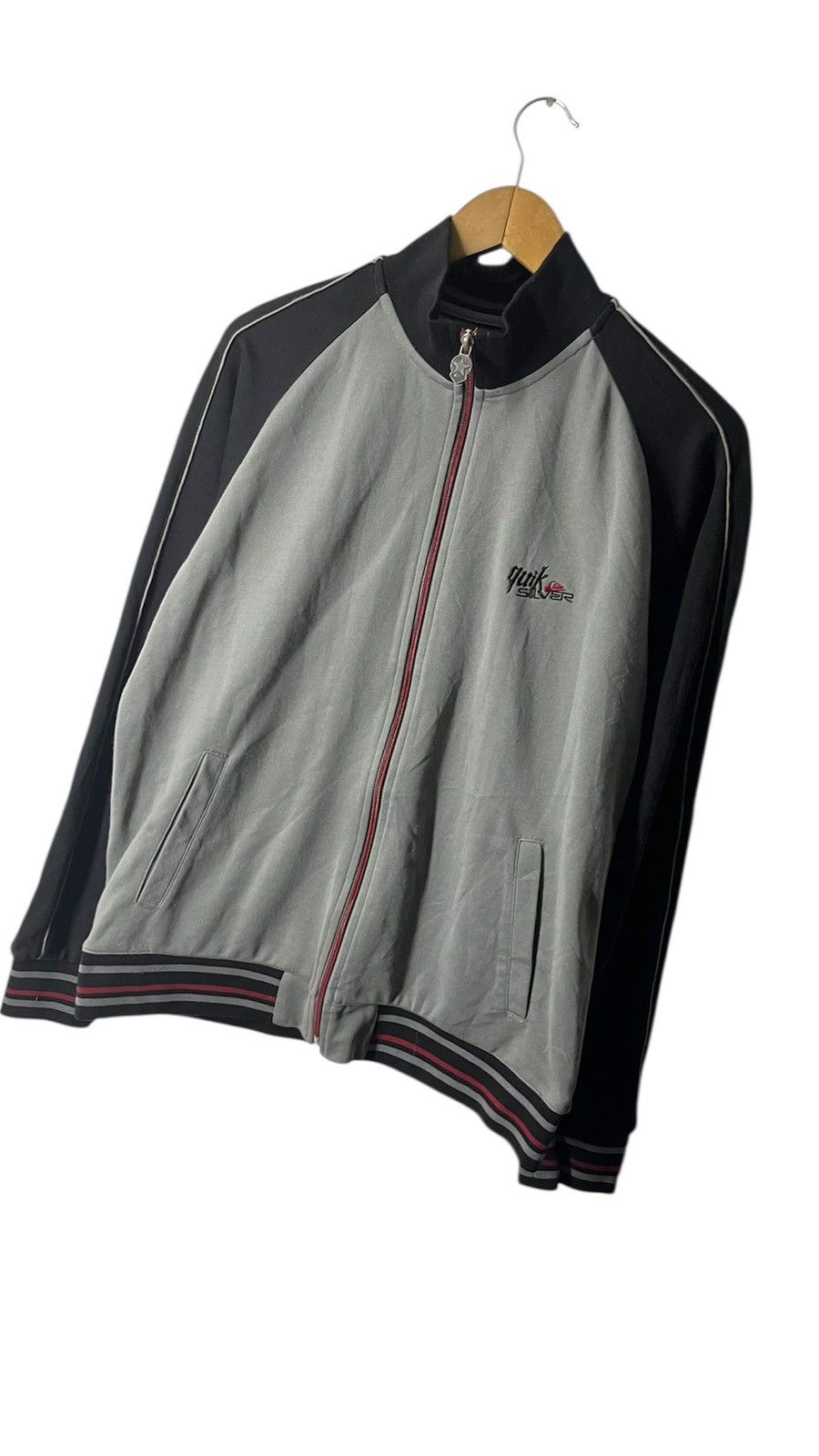 Quiksilver QUICKSILVER SURF TWO TONE SWEATER JACKET Size US L / EU 52-54 / 3 - 6 Thumbnail