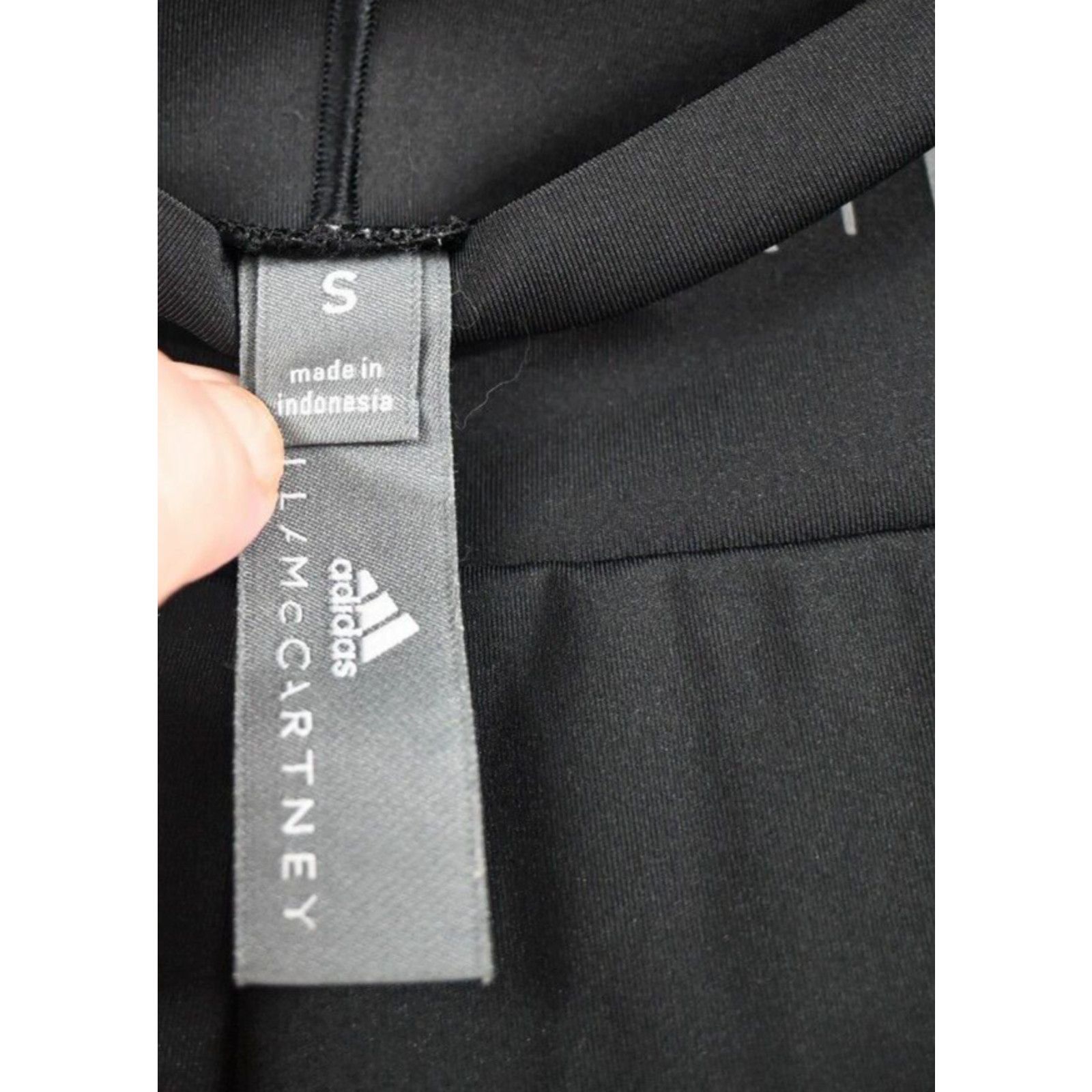 Stella McCartney Adidas Stella McCartney Black Leggings 7/8 Sustainable Small Size 27" / US 4 / IT 40 - 9 Thumbnail