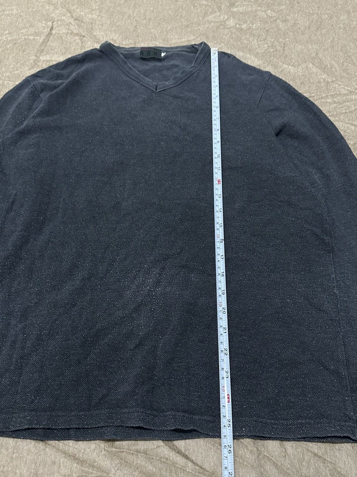 Yohji Yamamoto 1990 - Yohji Yamamoto All Against Risk A.A.R L/S Shirt Size US L / EU 52-54 / 3 - 9 Thumbnail