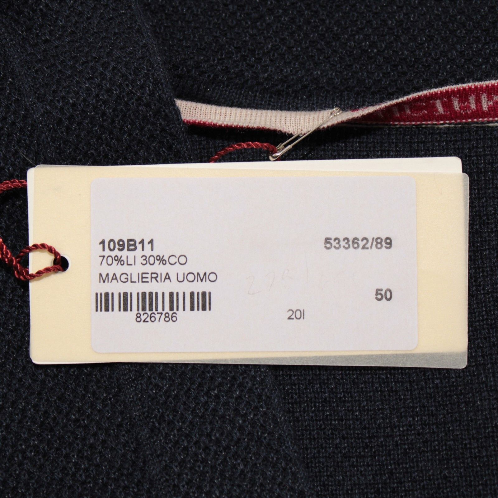 Luciano Barbera Luciano Barbera Sweater Size US M in Blue Size US M / EU 48-50 / 2 - 7 Thumbnail