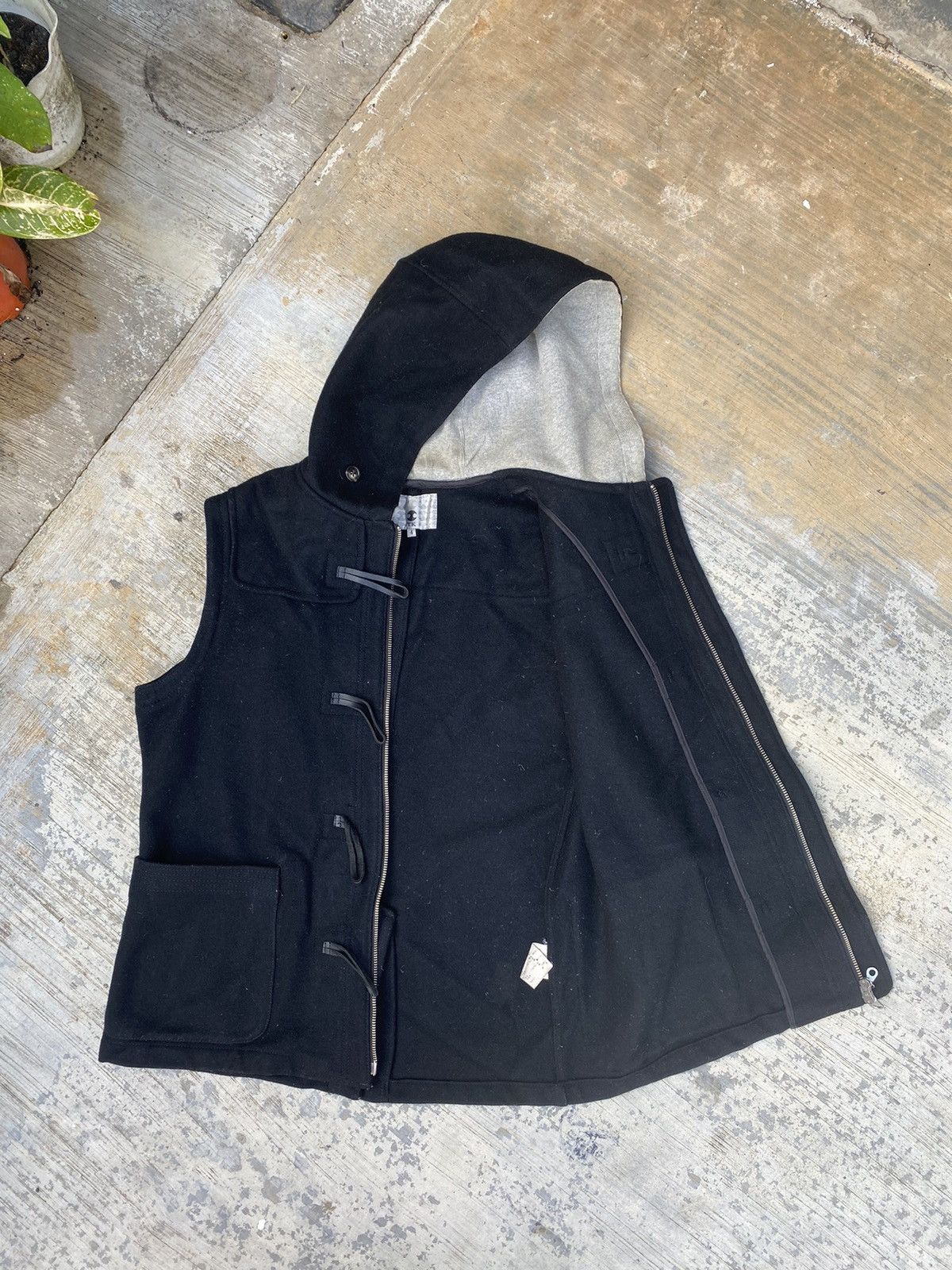 Japanese Brand × Takeo Kikuchi Takeo Kikuchi Duffle Coat Without Sleeve Size L / US 10 / IT 46 - 2 Thumbnail