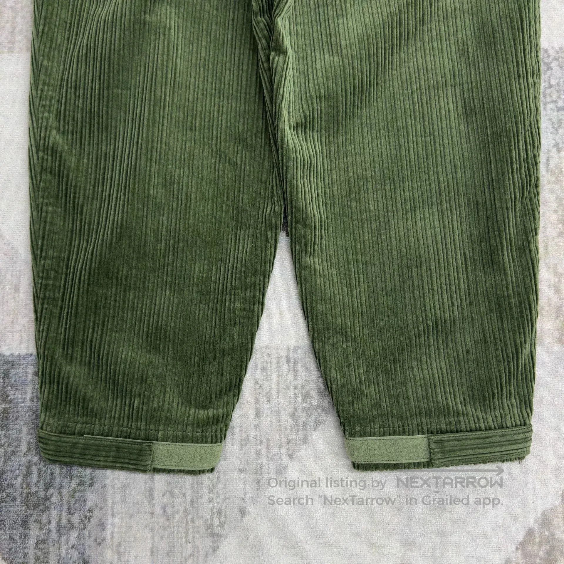 Neighborhood NEIGHBORHOOD Corduroy Baggy Tapered Pants. Size US 26 / EU 42 - 6 Thumbnail
